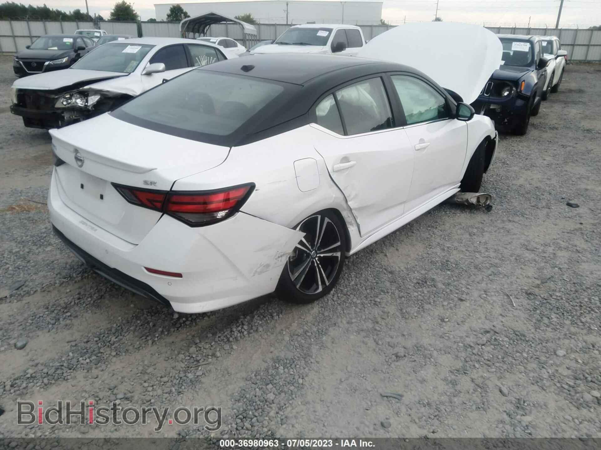 2020 NISSAN SENTRA - VIN: 3N1AB8DV7LY291631 - Фото 4