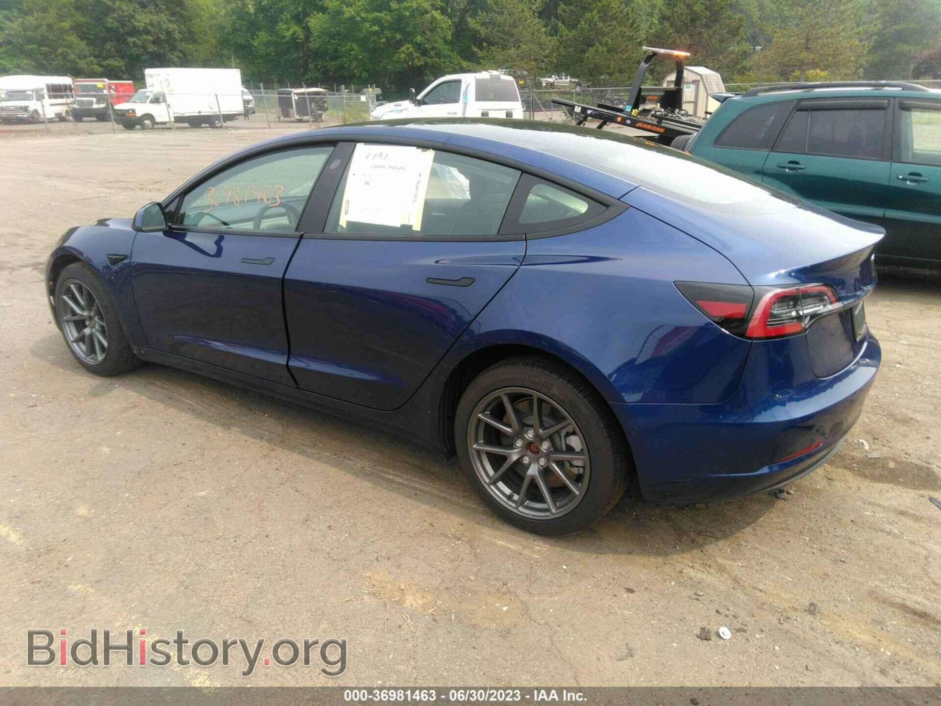 2022 TESLA MODEL 3 - VIN: 5YJ3E1EB5NF315464 - Фото 3