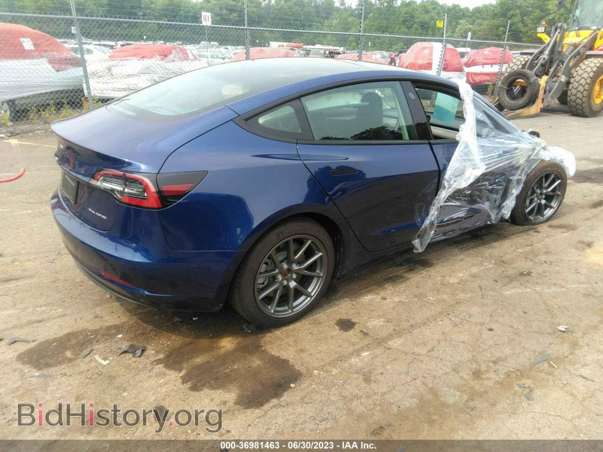 2022 TESLA MODEL 3 - VIN: 5YJ3E1EB5NF315464 - Фото 4