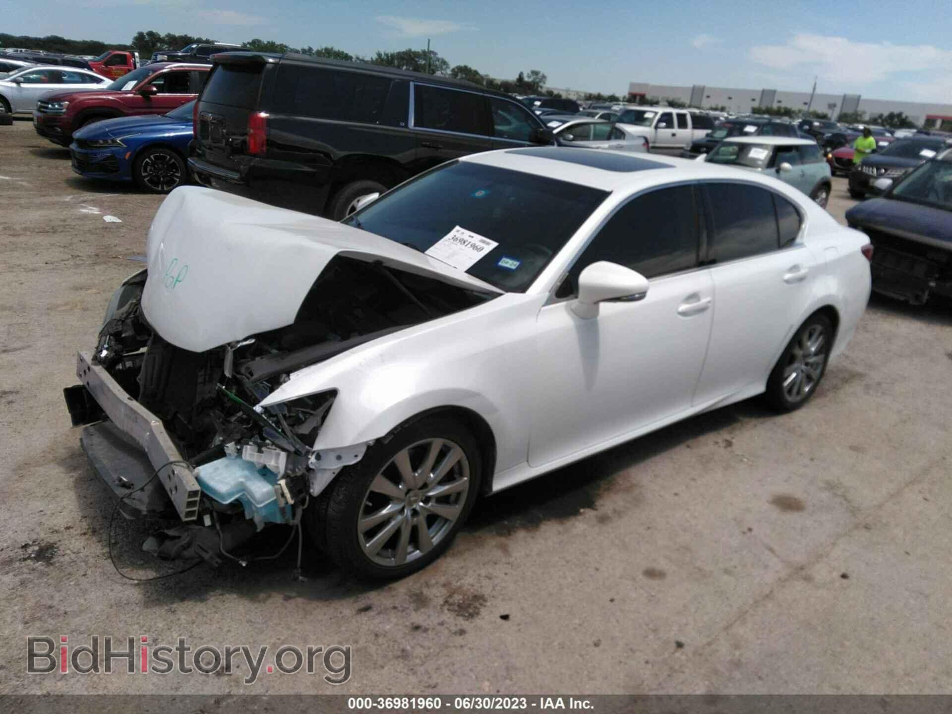 2013 LEXUS GS 350 - VIN: JTHBE1BLXD5011070 - Фото 2