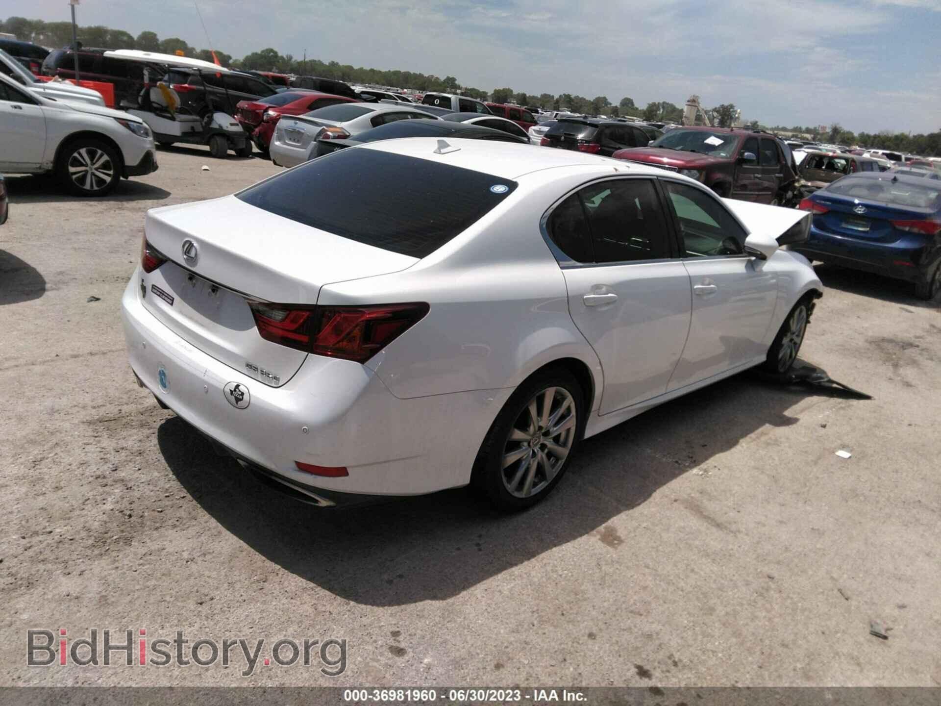 2013 LEXUS GS 350 - VIN: JTHBE1BLXD5011070 - Фото 4