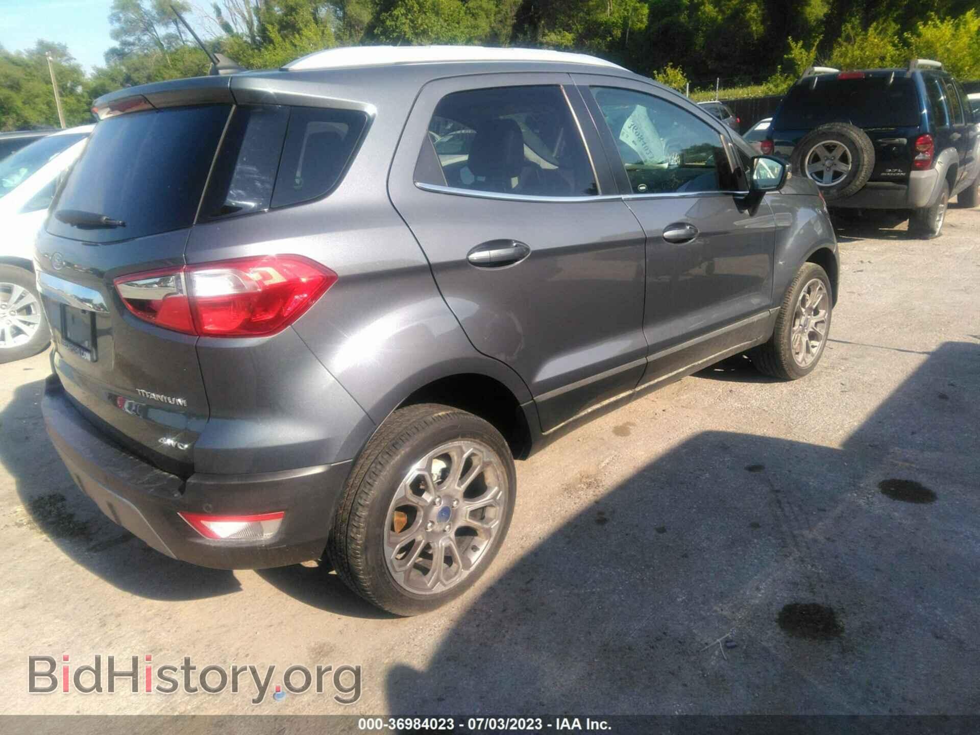 2019 FORD ECOSPORT - VIN: MAJ6S3KL4KC310754 - Фото 4