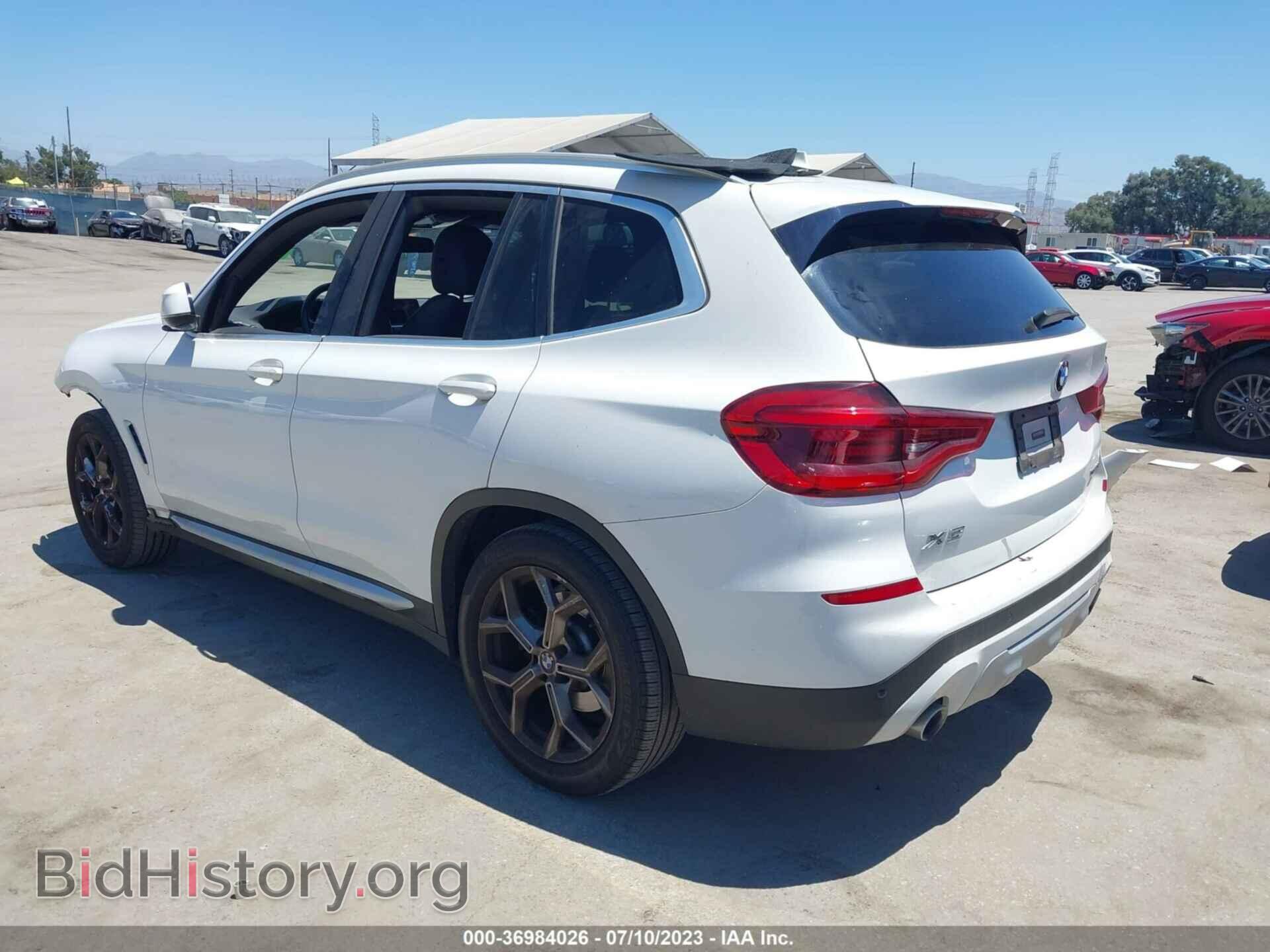 2021 BMW X3 - VIN: 5UXTY3C05M9E14171 - Фото 3