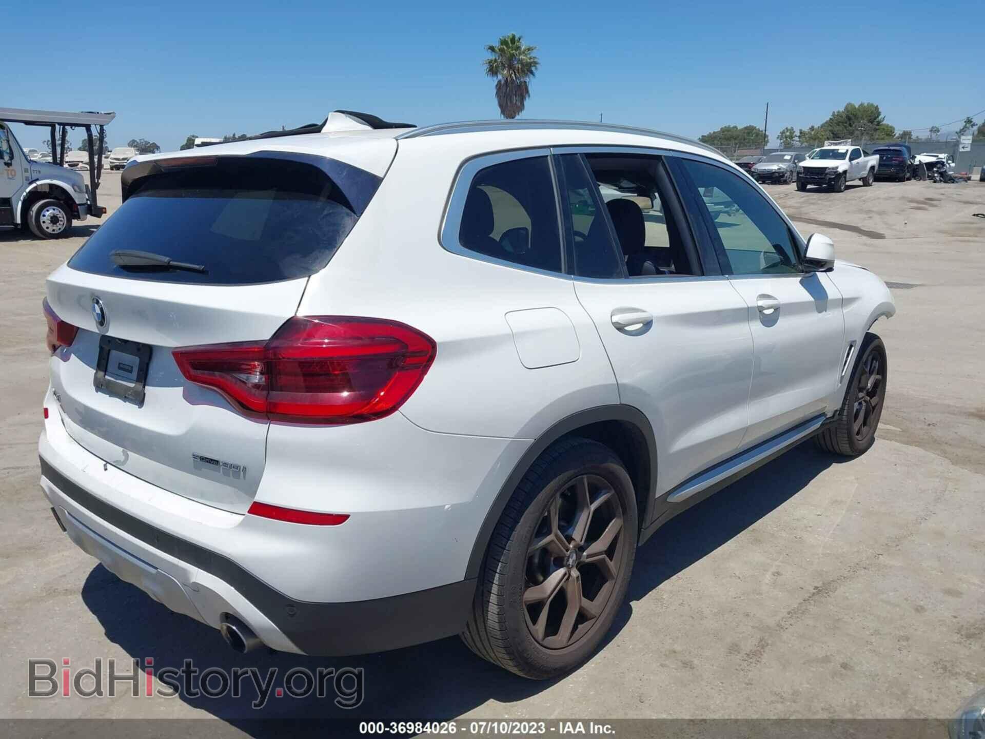 2021 BMW X3 - VIN: 5UXTY3C05M9E14171 - Фото 4