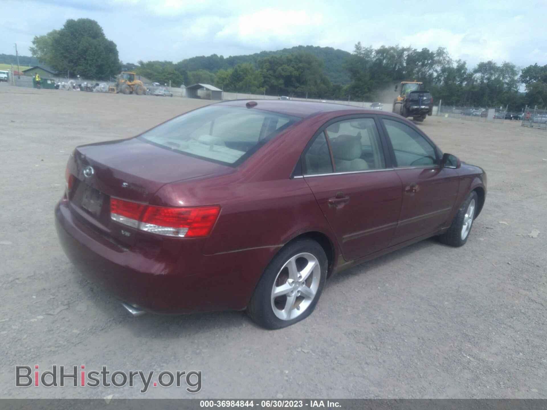 2007 HYUNDAI SONATA - VIN: 5NPEU46F87H242562 - Фото 4