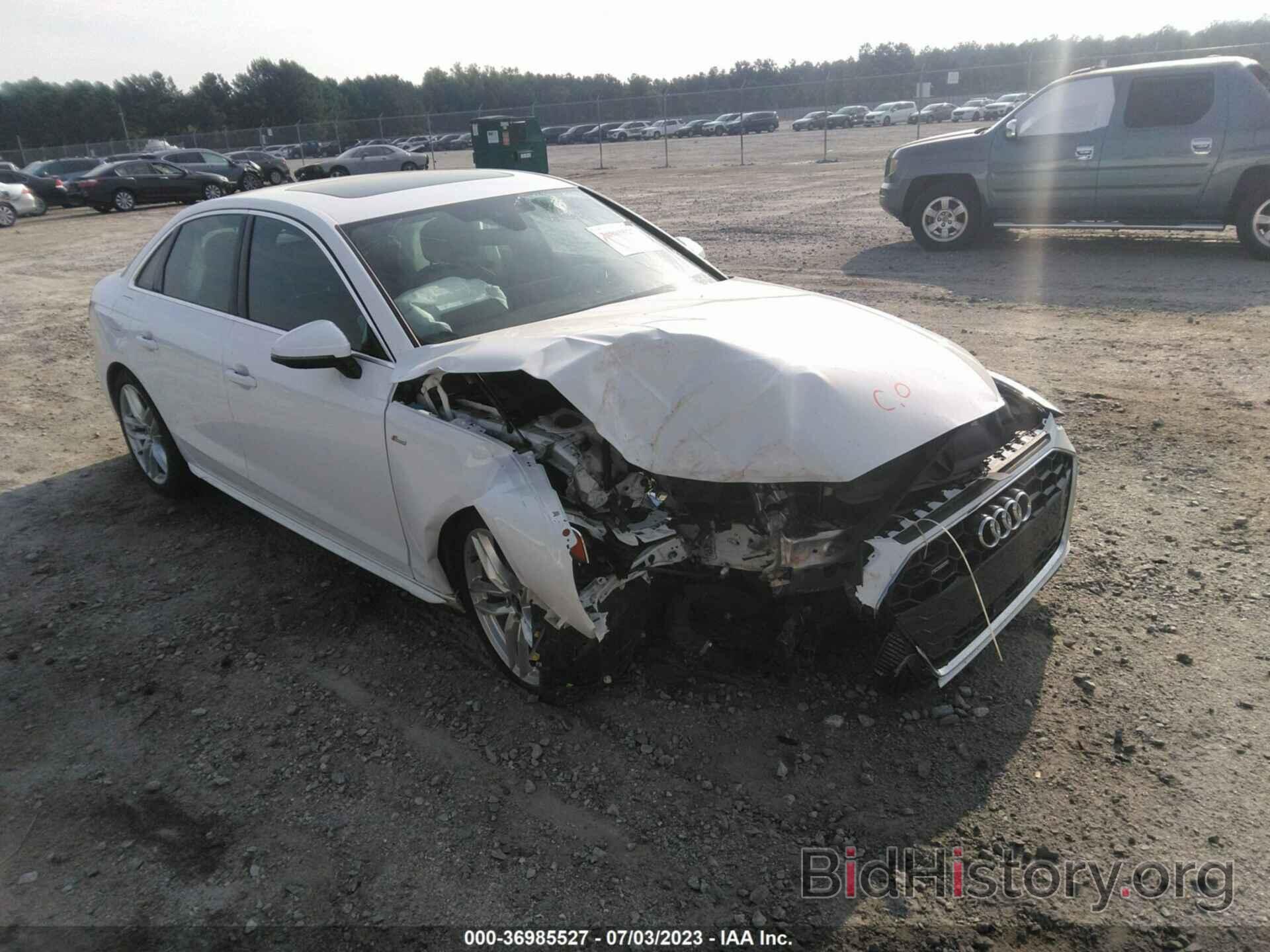 Photo WAUEAAF41NN007341 - AUDI A4 SEDAN 2022