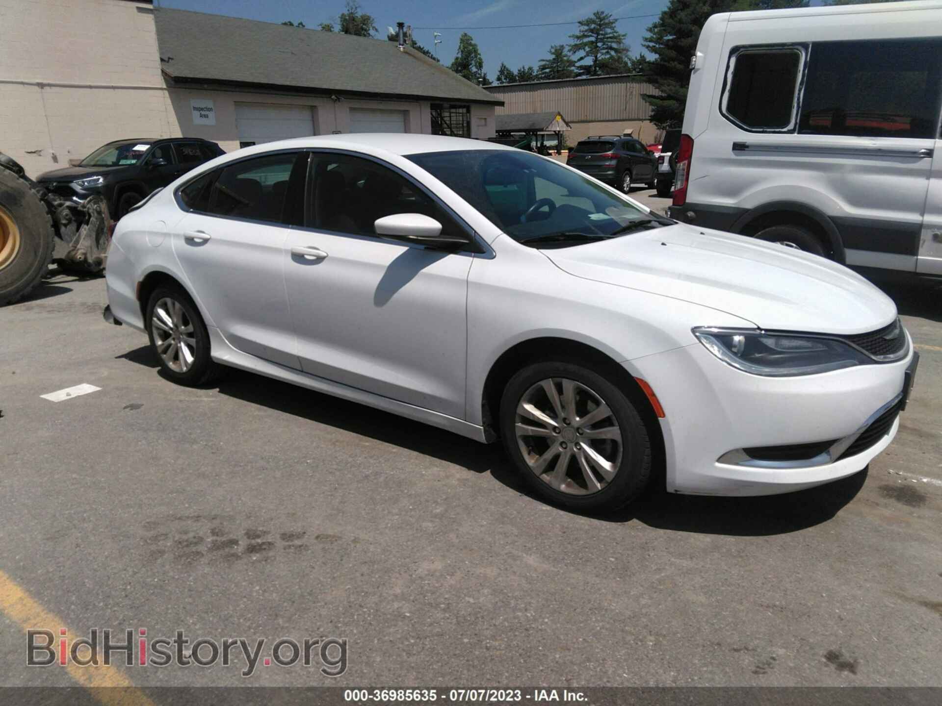 Фотография 1C3CCCAB5GN149379 - CHRYSLER 200 2016