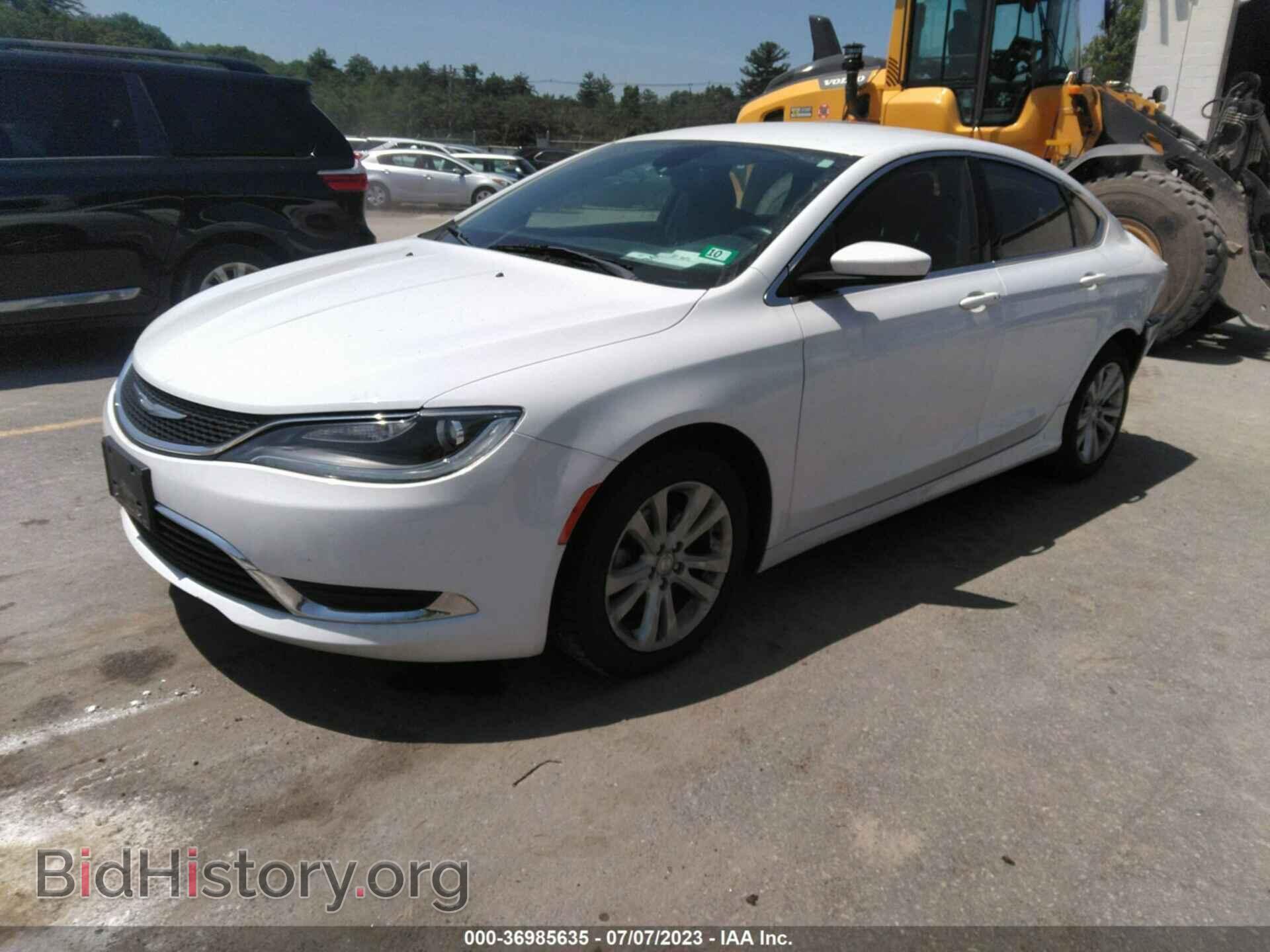 2016 CHRYSLER 200 - VIN: 1C3CCCAB5GN149379 - Фото 2