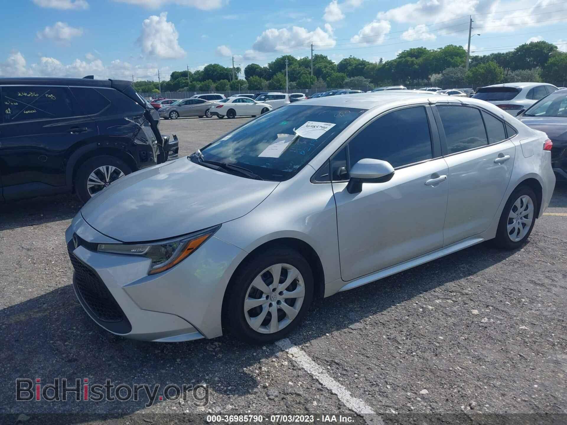 2021 TOYOTA COROLLA - VIN: 5YFEPMAE5MP256892 - Photo 2