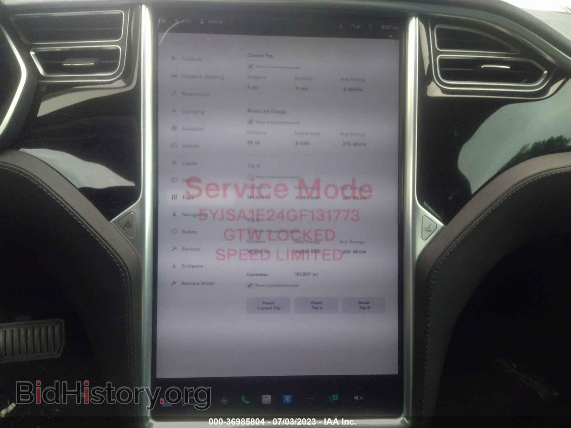 2016 TESLA MODEL S - VIN: 5YJSA1E24GF131773 - Photo 17
