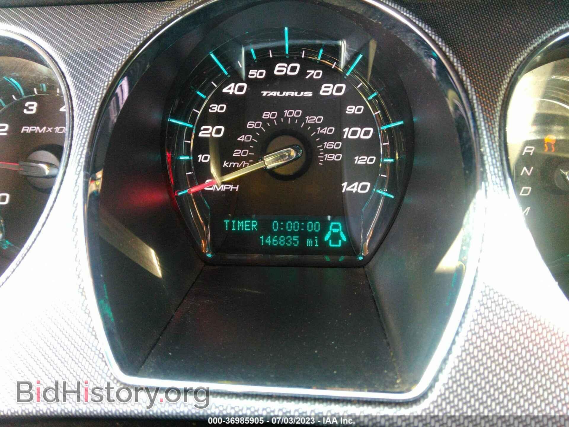 2011 FORD TAURUS - VIN: 1FAHP2KTXBG133852 - Фото 7