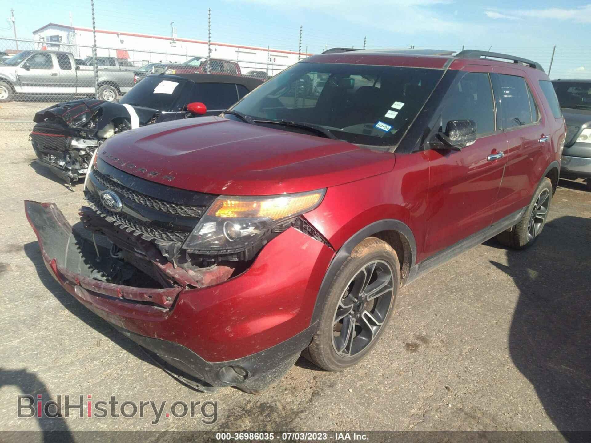 2014 FORD EXPLORER - VIN: 1FM5K8GT3EGB09870 - Фото 2