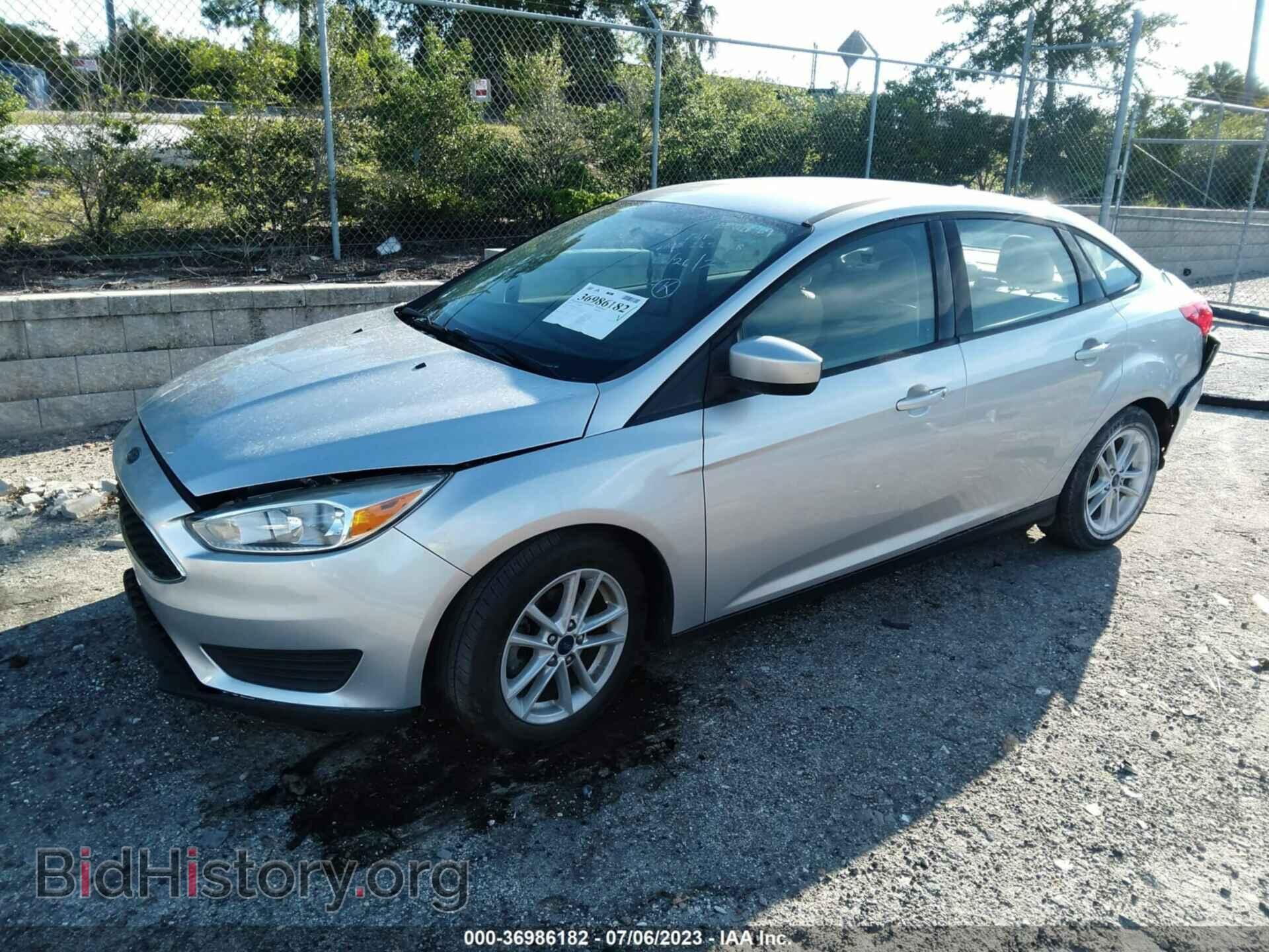 2018 FORD FOCUS - VIN: 1FADP3F28JL225148 - Фото 2