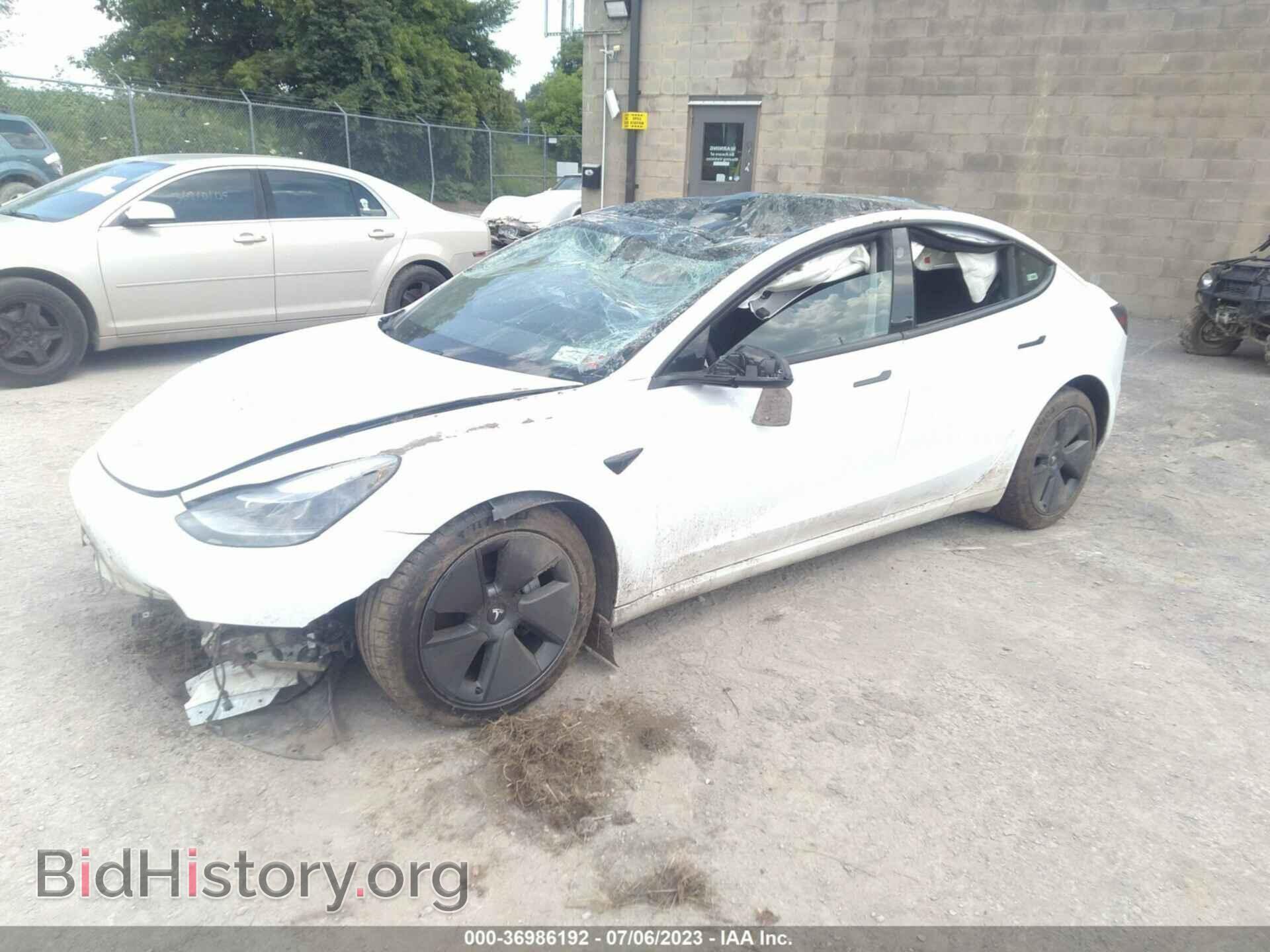2021 TESLA MODEL 3 - VIN: 5YJ3E1EB8MF906662 - Фото 2