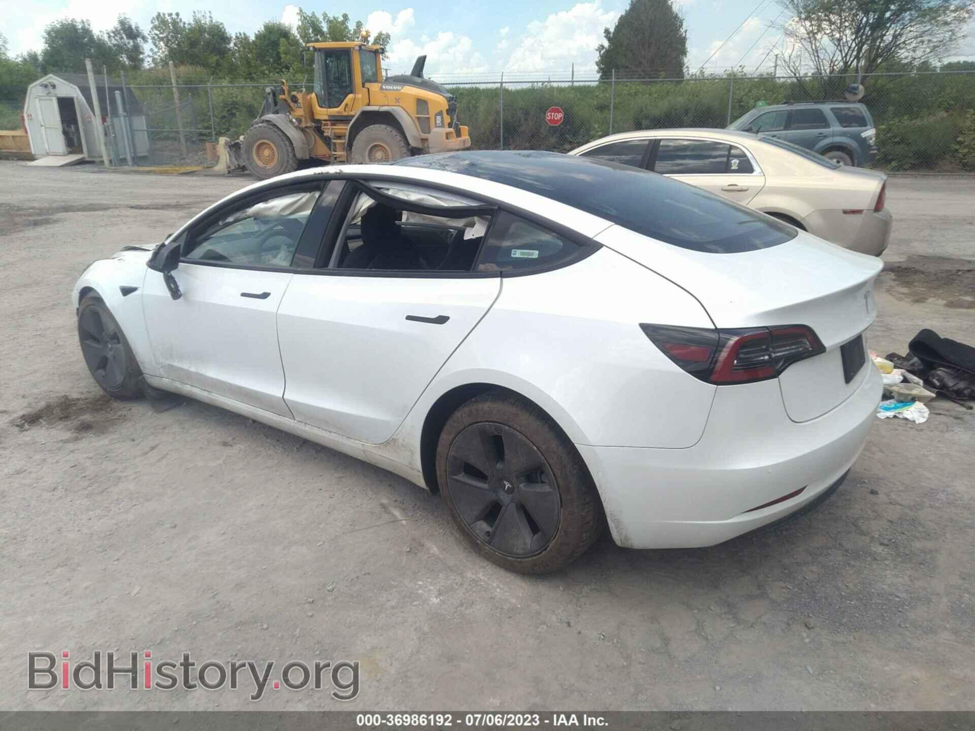 2021 TESLA MODEL 3 - VIN: 5YJ3E1EB8MF906662 - Фото 3