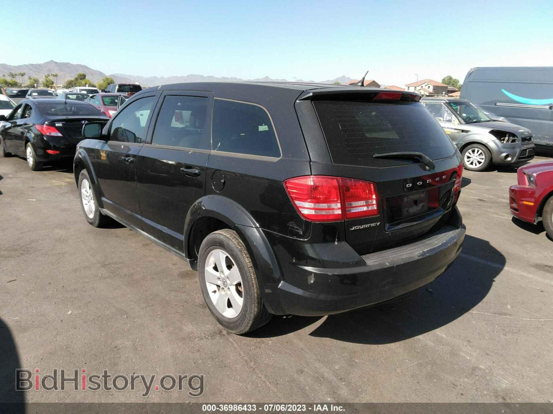 2013 DODGE JOURNEY - VIN: 3C4PDCAB9DT508979 - Фото 3