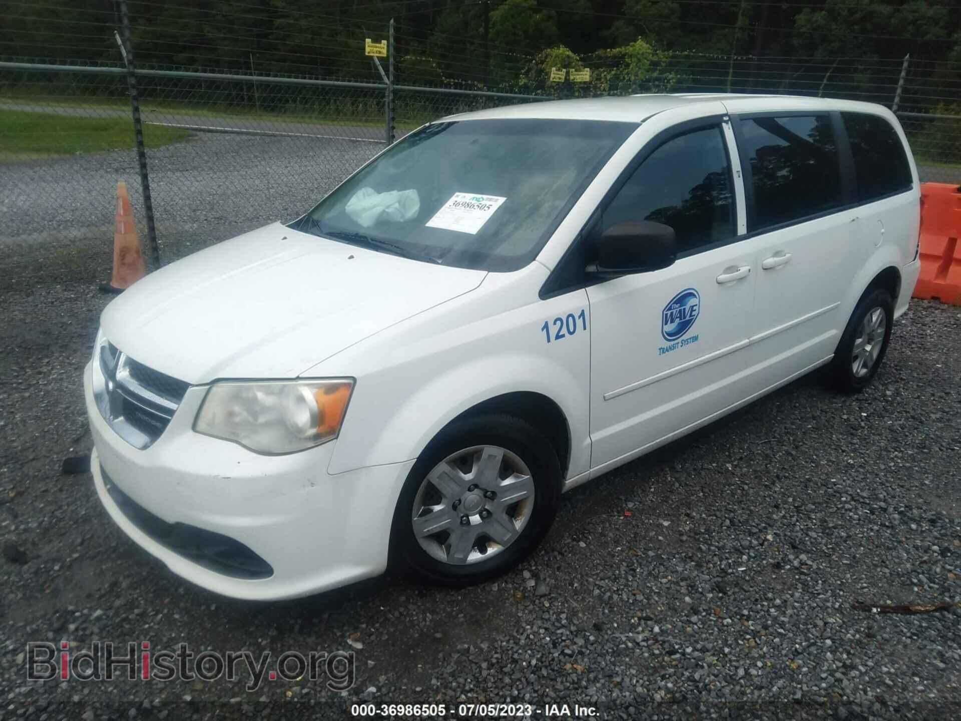 2012 DODGE GRAND CARAVAN - VIN: 2C4RDGBG0CR243591 - Фото 2
