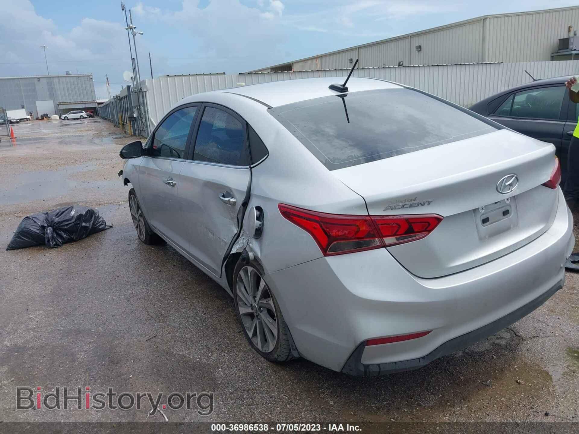 2021 HYUNDAI ACCENT - VIN: 3KPC34A64ME133985 - Фото 3
