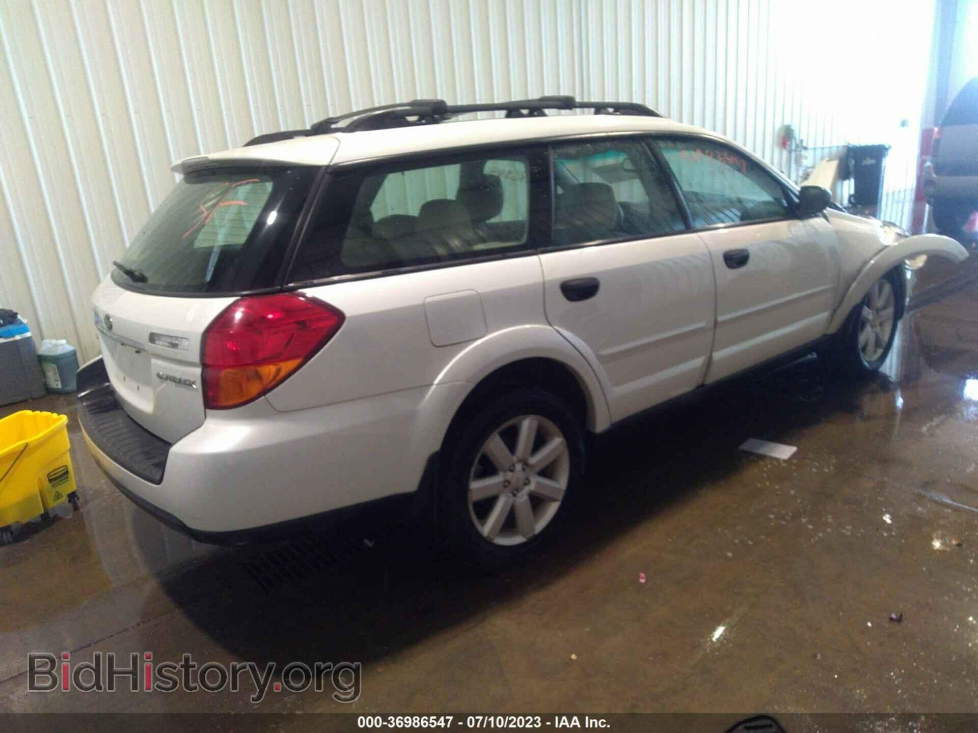2007 SUBARU LEGACY WAGON - VIN: 4S4BP61CX77301467 - Фото 4