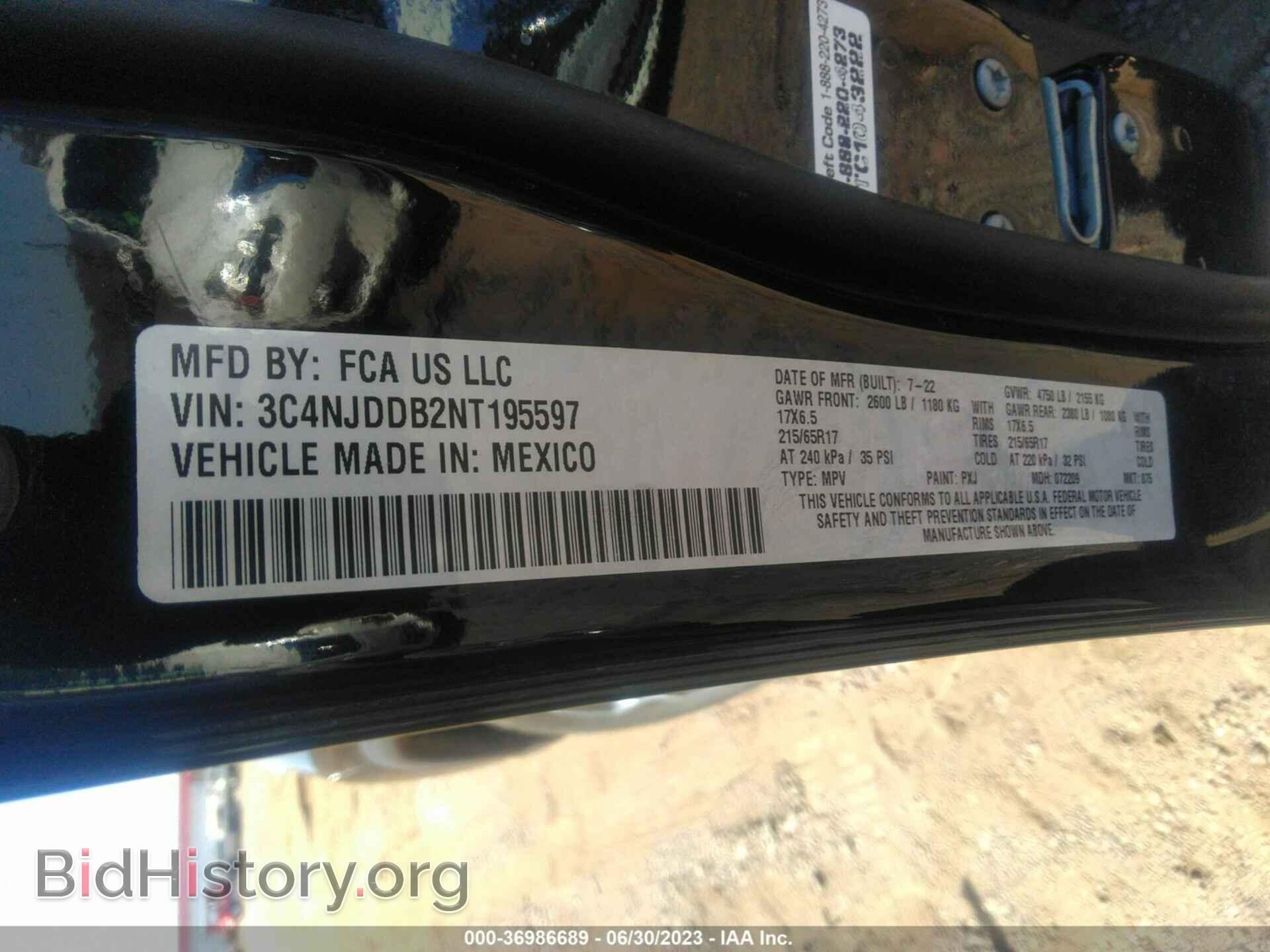 2022 JEEP COMPASS - VIN: 3C4NJDDB2NT195597 - Photo 9
