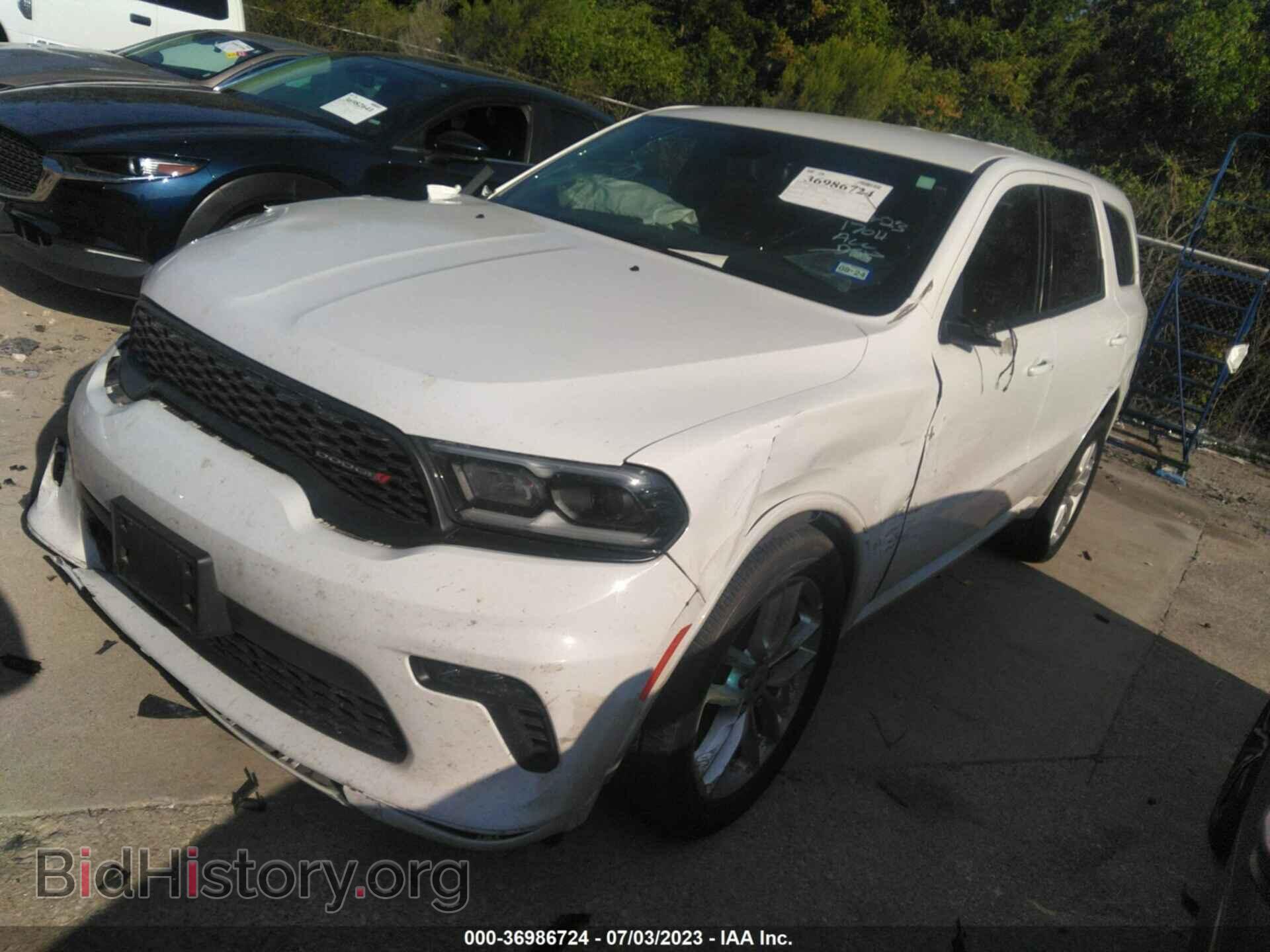 2022 DODGE DURANGO - VIN: 1C4RDJDG4NC220594 - Фото 2