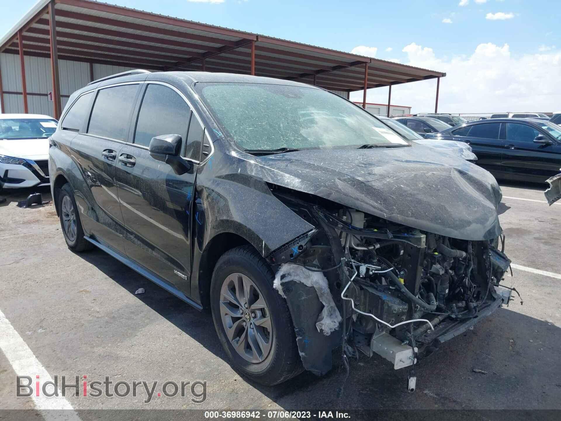 Фотография 5TDKRKEC5MS037545 - TOYOTA SIENNA 2021