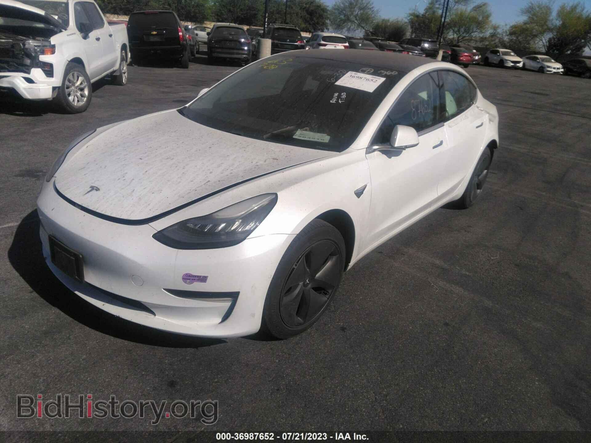 2019 TESLA MODEL 3 - VIN: 5YJ3E1EA2KF434947 - Фото 2