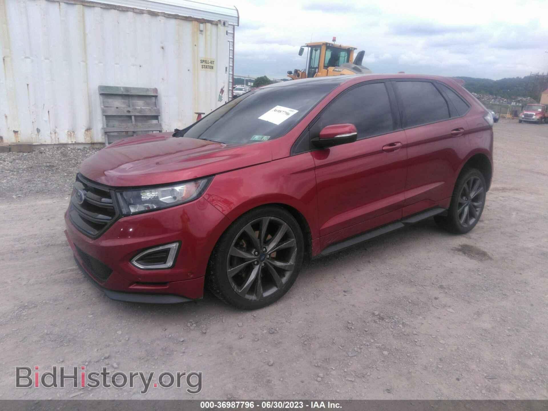 2018 FORD EDGE - VIN: 2FMPK4AP6JBB32199 - Фото 2