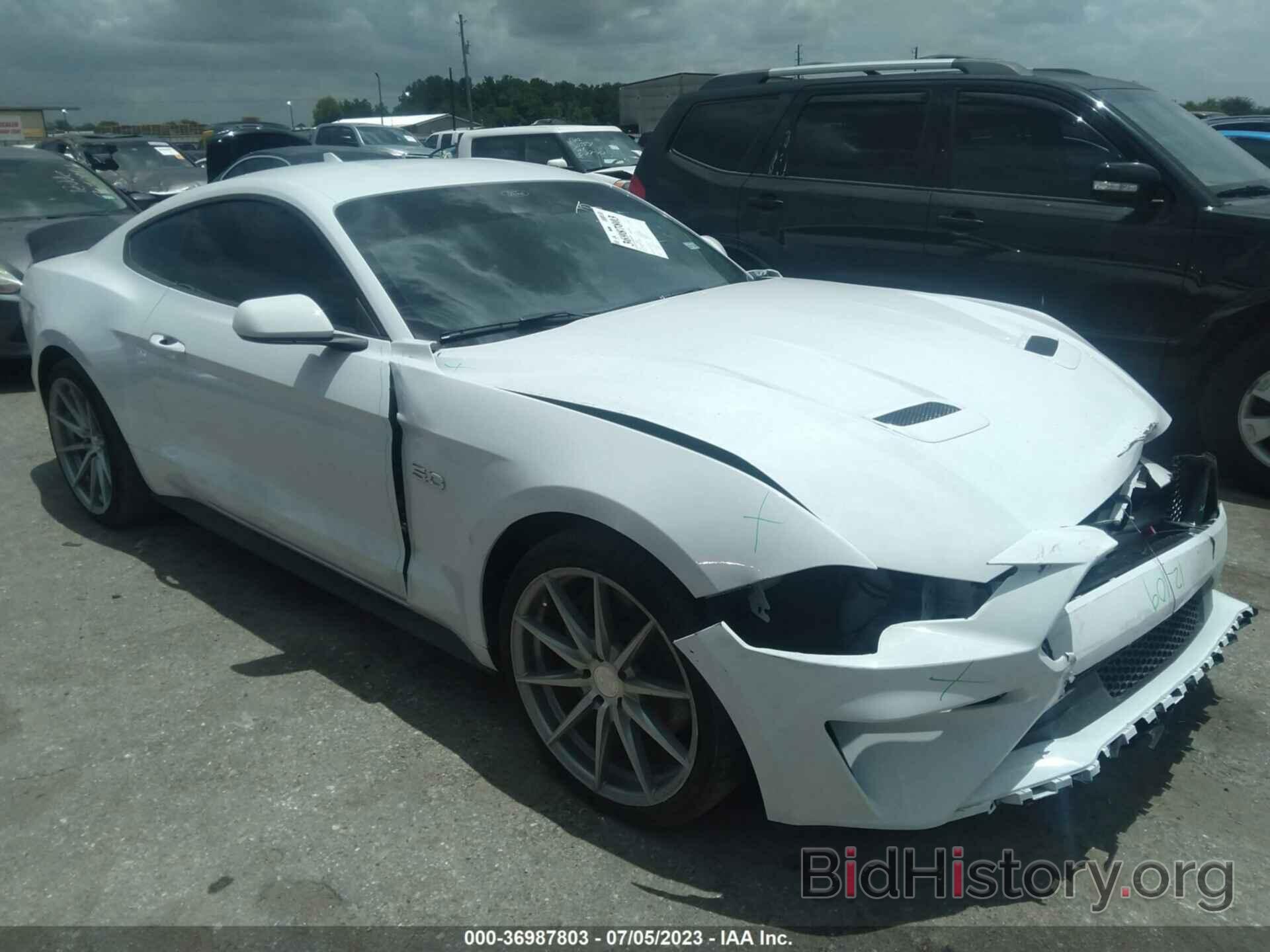Photo 1FA6P8CFXM5153889 - FORD MUSTANG 2021