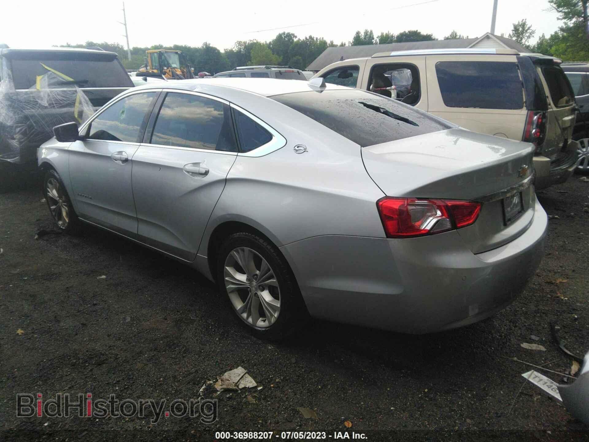2014 CHEVROLET IMPALA - VIN: 2G1125S31E9101766 - Фото 2
