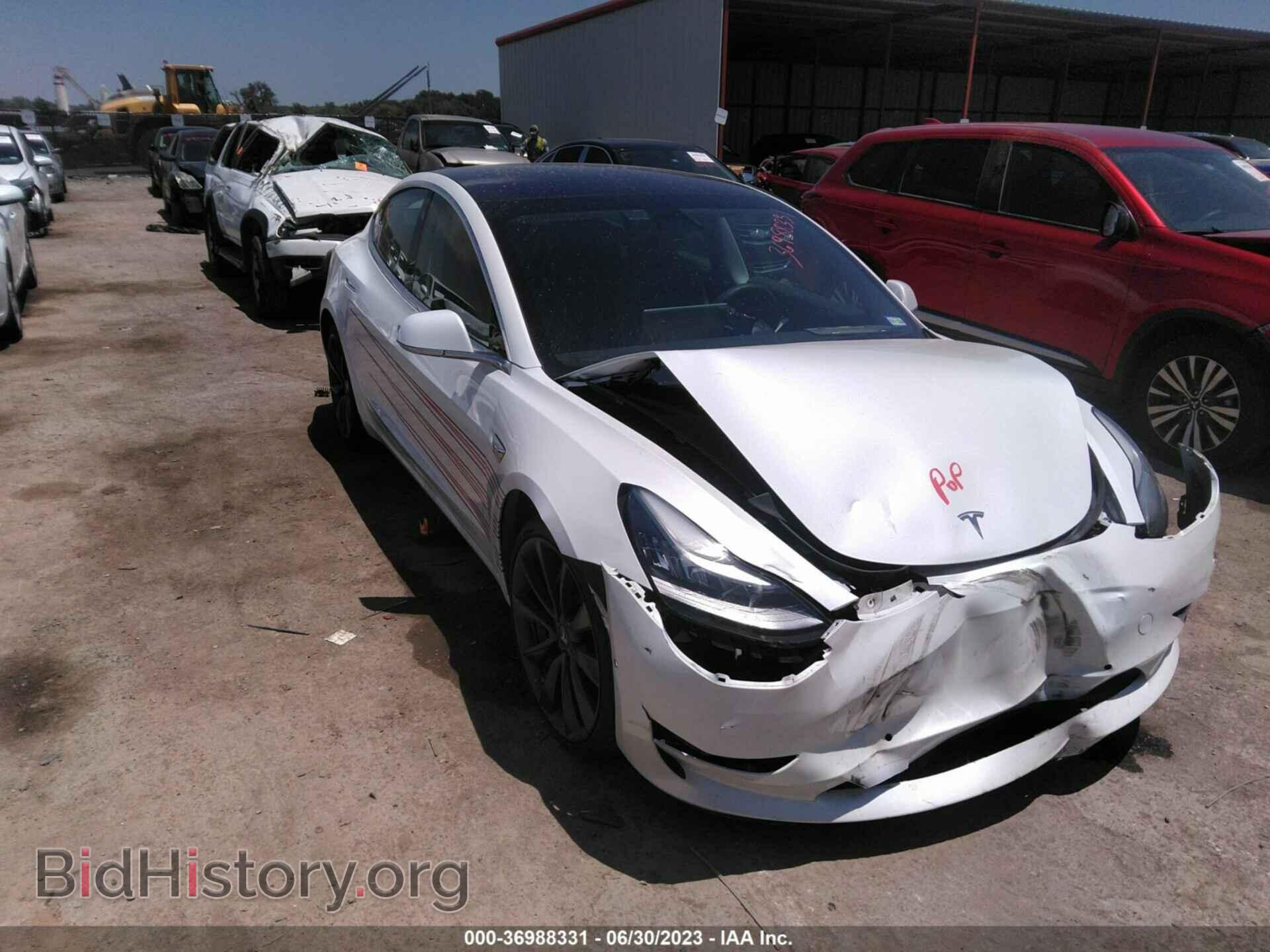 Photo 5YJ3E1EC1LF623897 - TESLA MODEL 3 2020