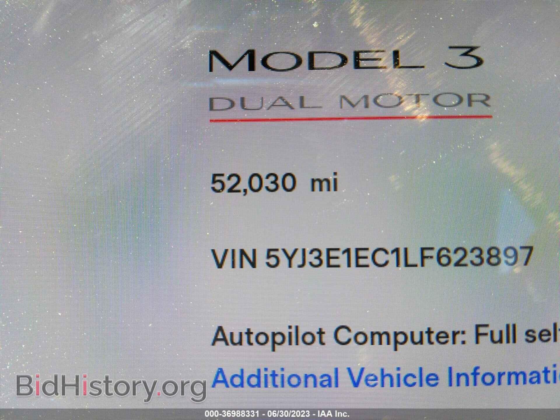 2020 TESLA MODEL 3 - VIN: 5YJ3E1EC1LF623897 - Photo 14