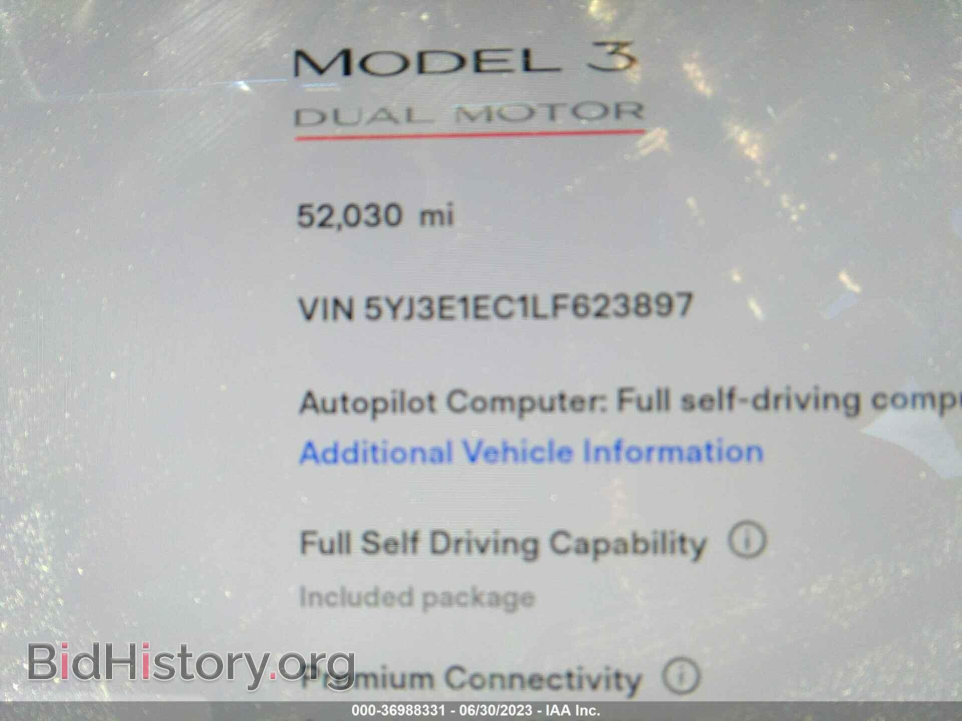 2020 TESLA MODEL 3 - VIN: 5YJ3E1EC1LF623897 - Photo 7
