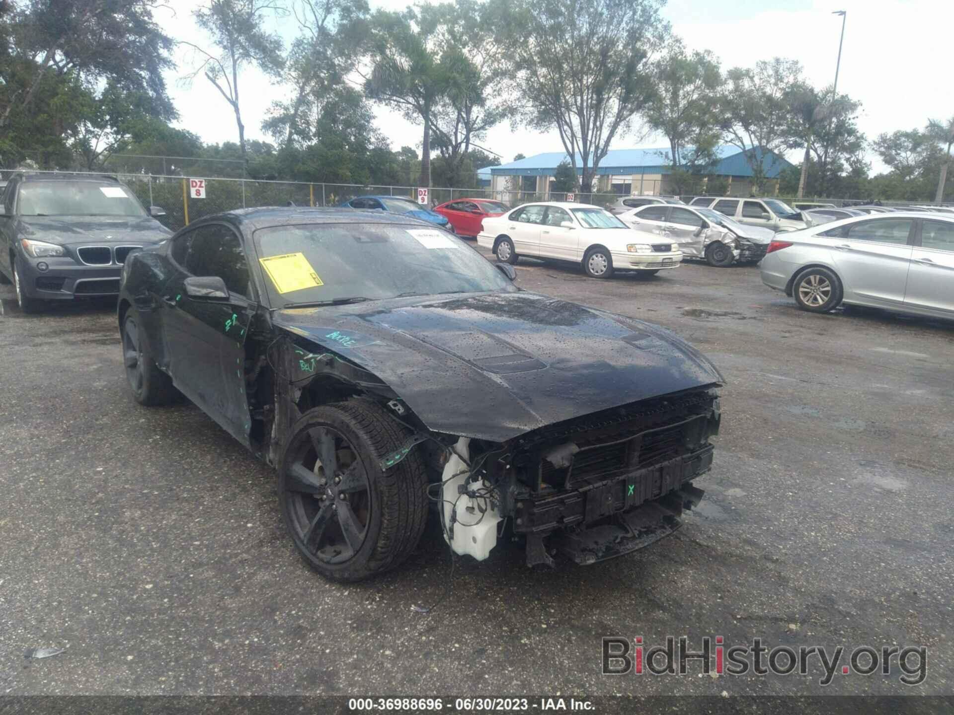 Photo 1FA6P8TH4M5152075 - FORD MUSTANG 2021