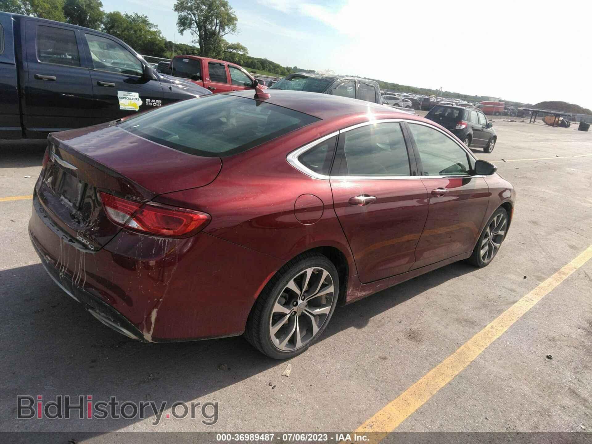 2016 CHRYSLER 200 - VIN: 1C3CCCCG7GN122872 - Фото 4