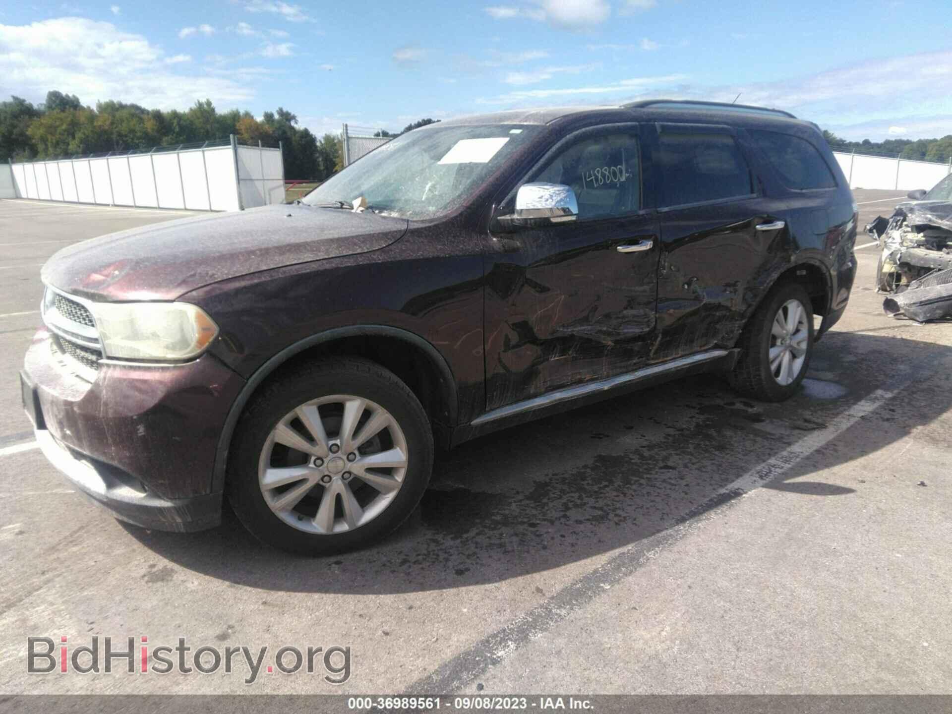 2012 DODGE DURANGO - VIN: 1C4RDJDG7CC216892 - Photo 2