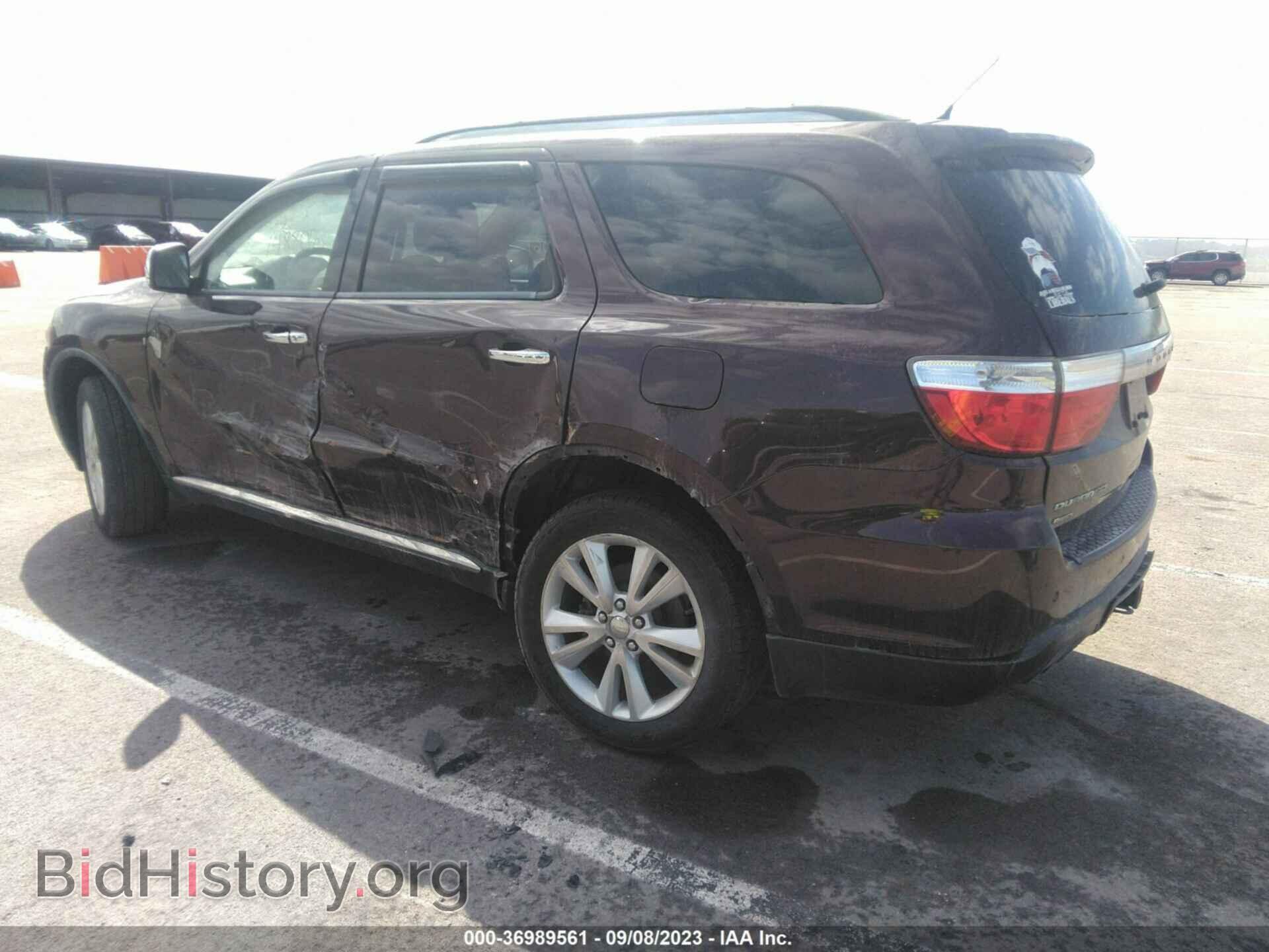 2012 DODGE DURANGO - VIN: 1C4RDJDG7CC216892 - Photo 3
