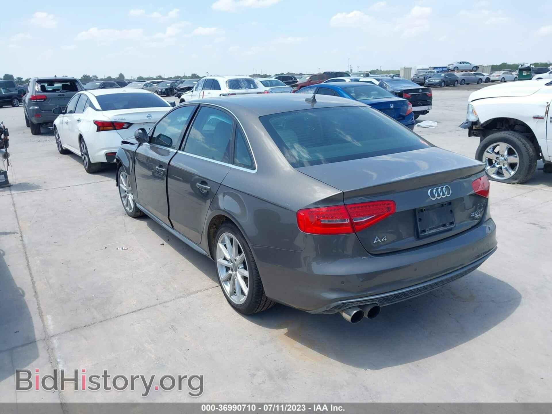 2014 AUDI A4 - VIN: WAUFFAFL4EA068607 - Фото 3