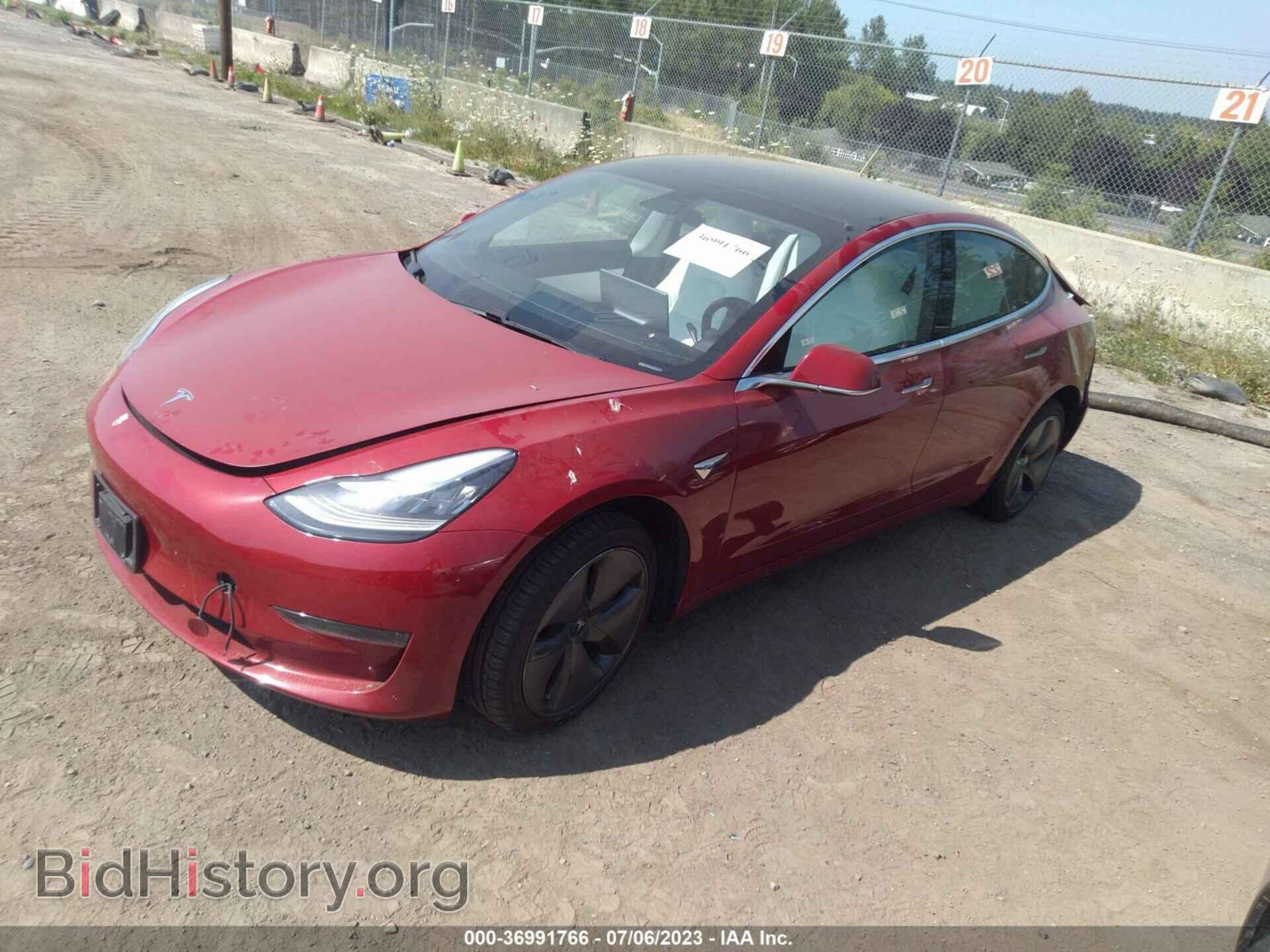 2019 TESLA MODEL 3 - VIN: 5YJ3E1EA0KF536974 - Фото 2