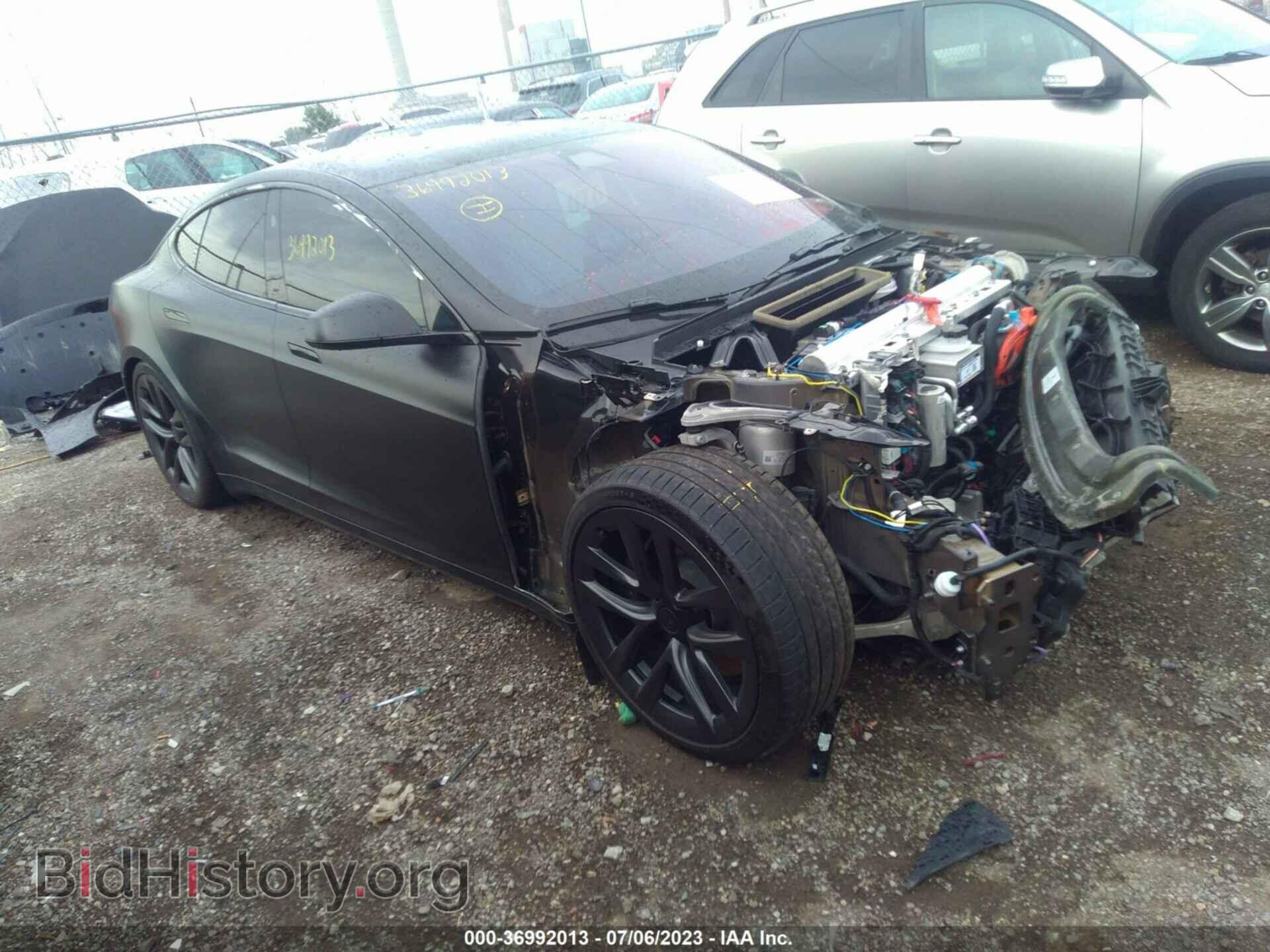Photo 5YJSA1E60NF468263 - TESLA MODEL S 2022