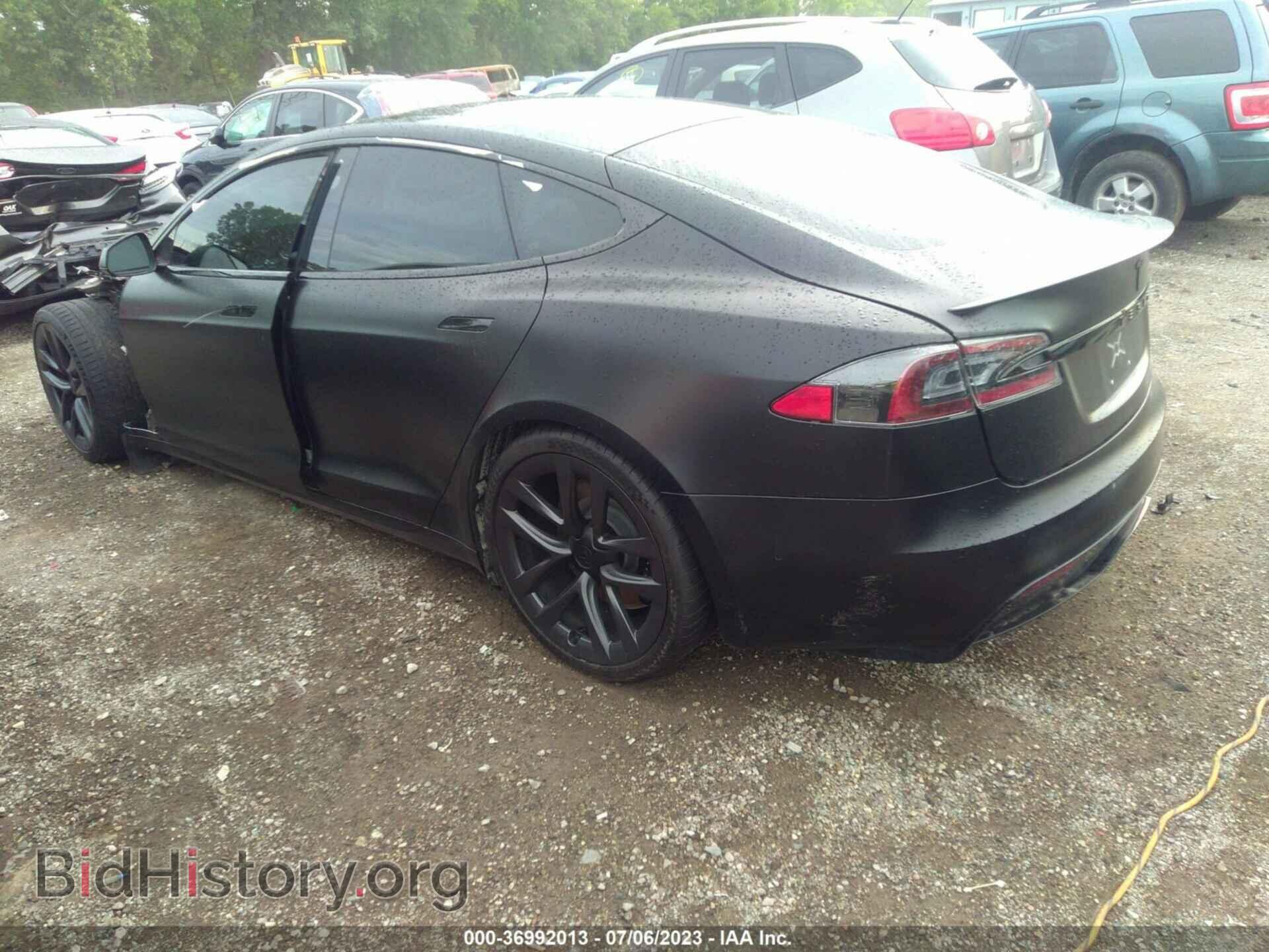 2022 TESLA MODEL S - VIN: 5YJSA1E60NF468263 - Фото 3