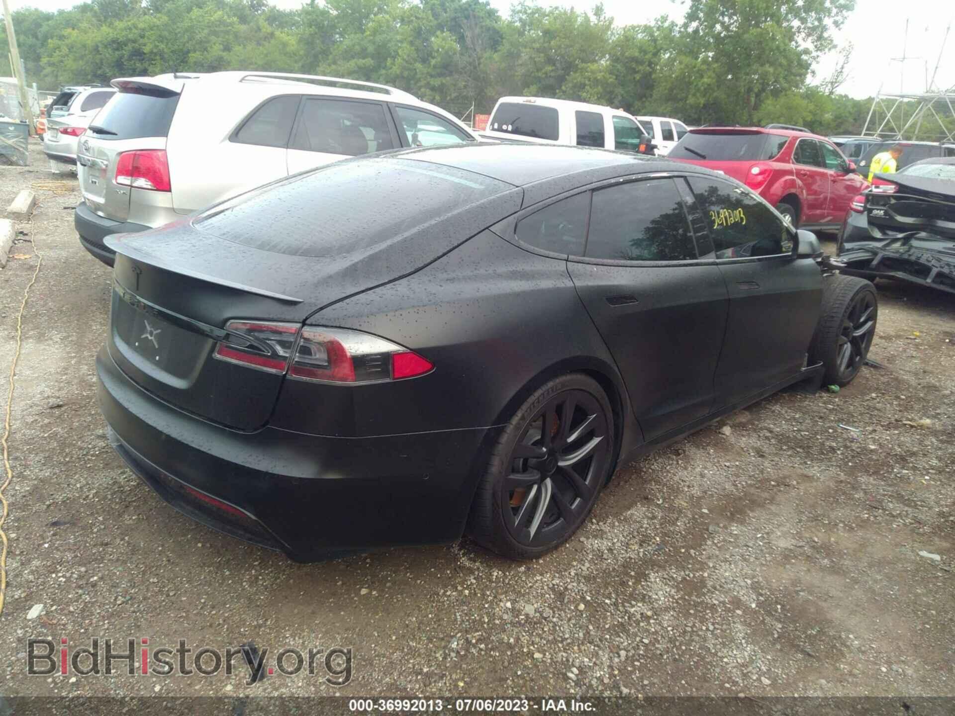 2022 TESLA MODEL S - VIN: 5YJSA1E60NF468263 - Фото 4
