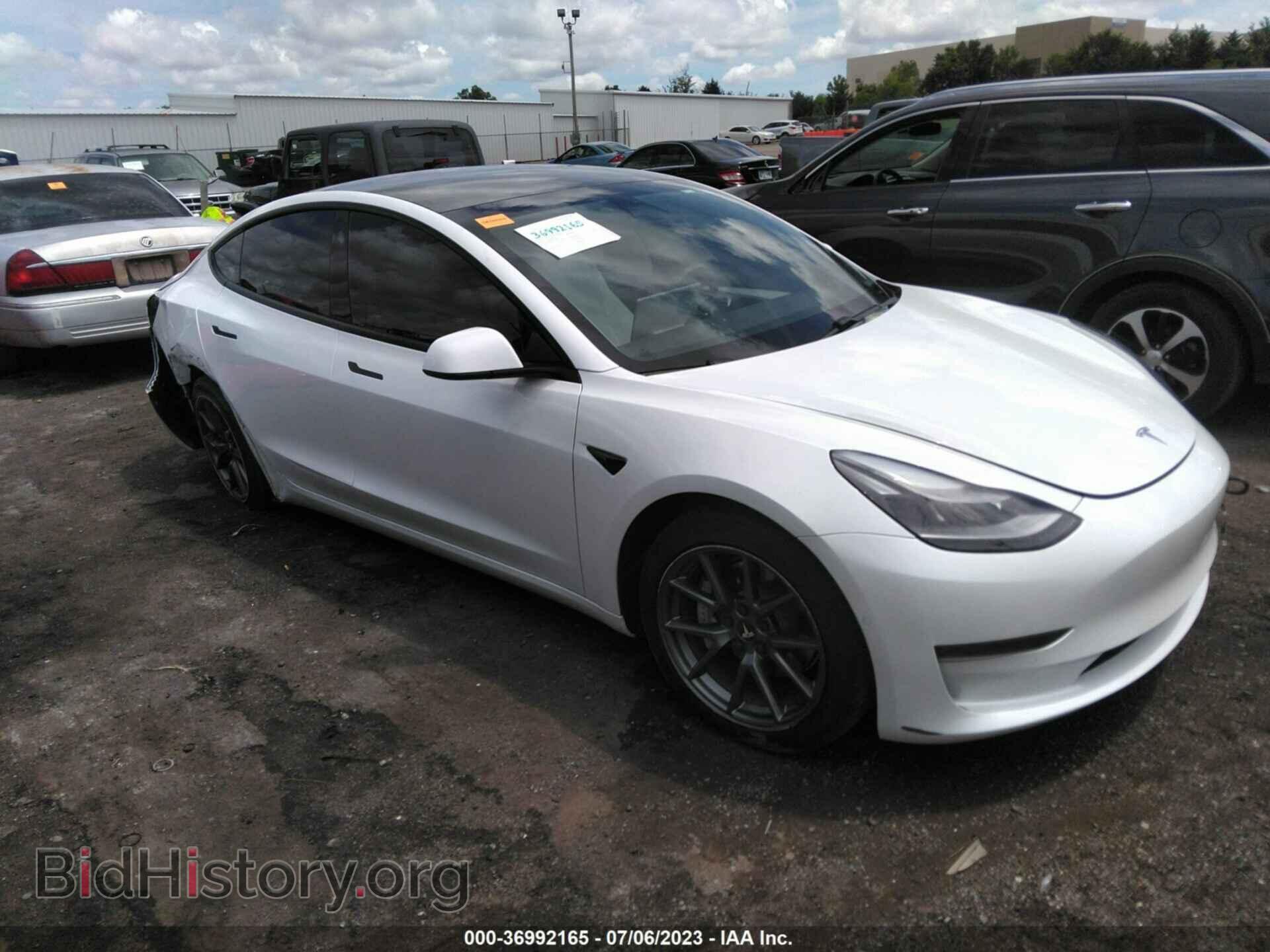 Photo 5YJ3E1EAXMF062289 - TESLA MODEL 3 2021
