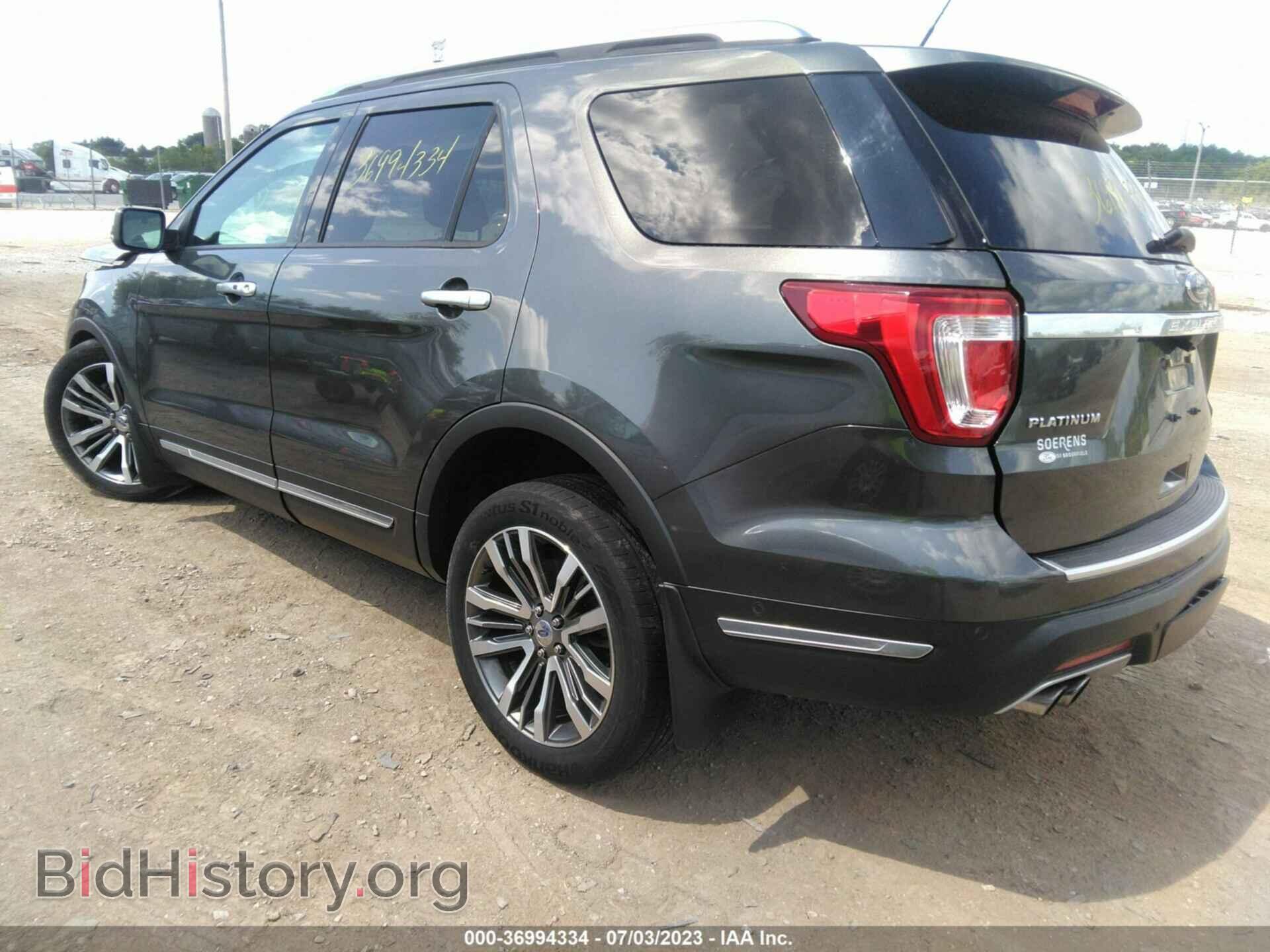 2018 FORD EXPLORER - VIN: 1FM5K8HTXJGB28263 - Photo 3
