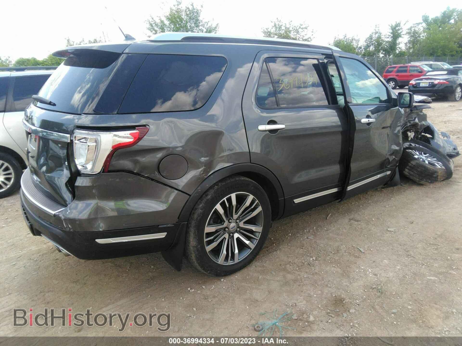 2018 FORD EXPLORER - VIN: 1FM5K8HTXJGB28263 - Photo 4