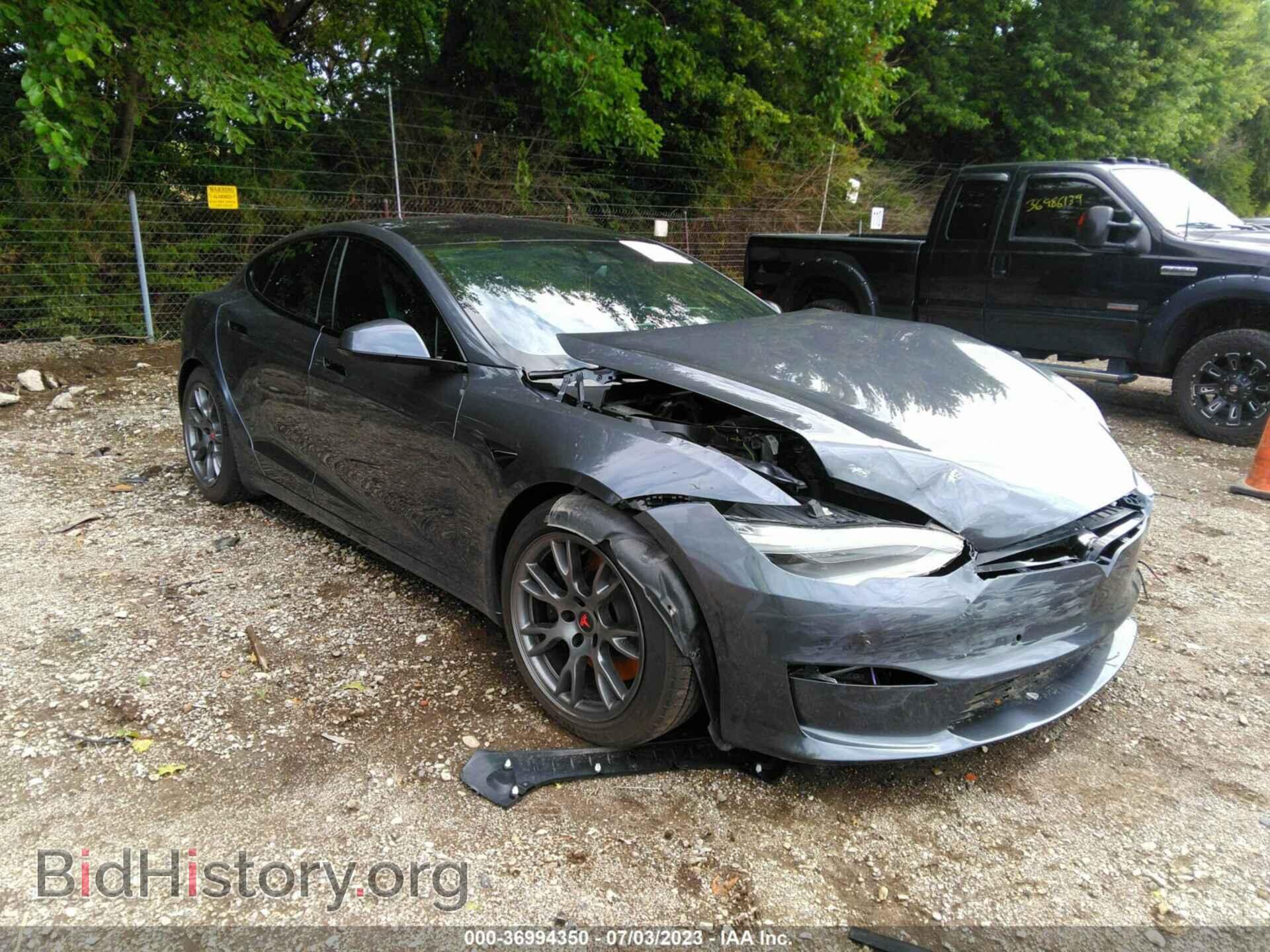 Photo 5YJSA1E57MF440465 - TESLA MODEL S 2021