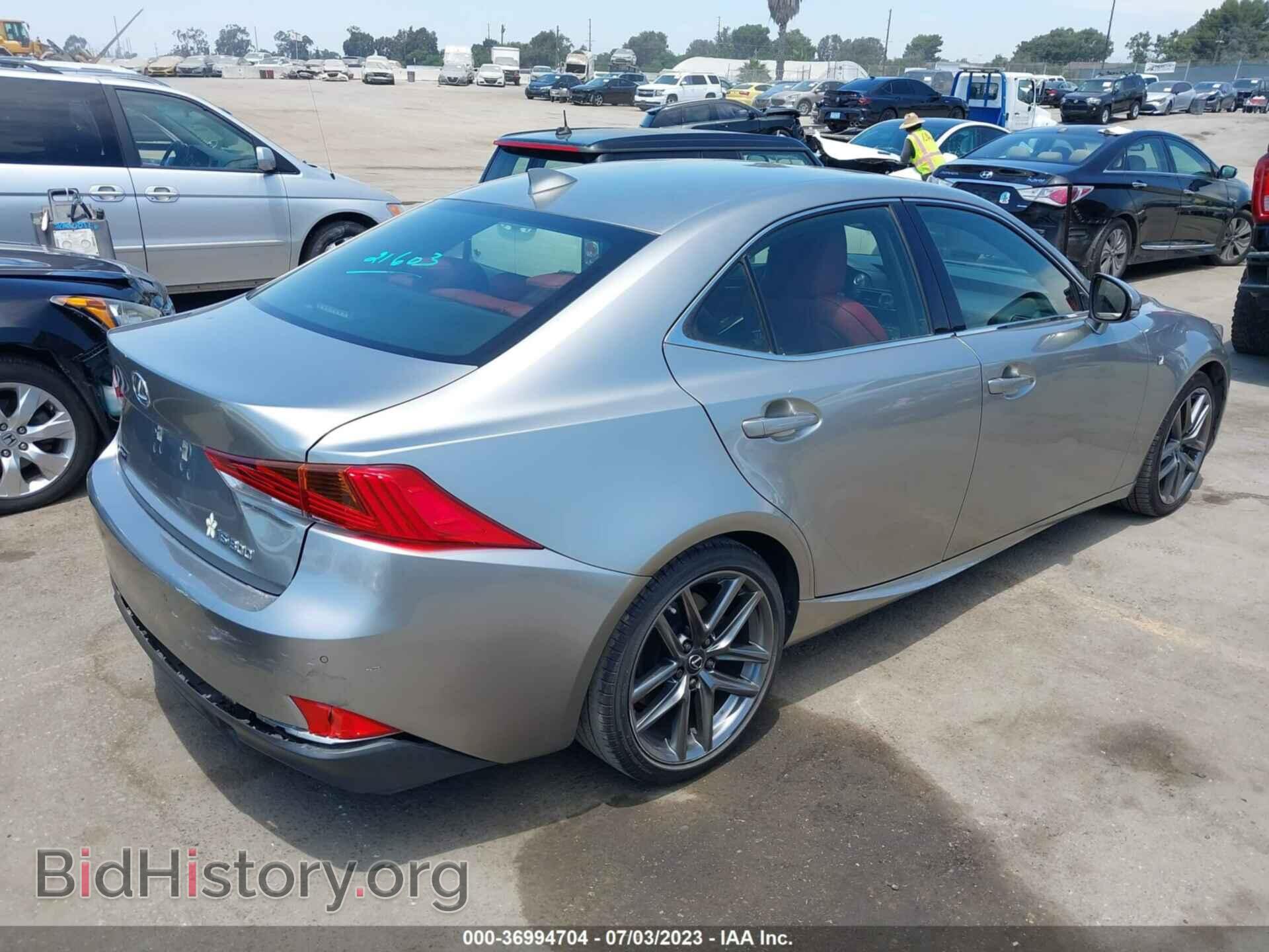2019 LEXUS IS - VIN: JTHBA1D26K5089603 - Фото 4