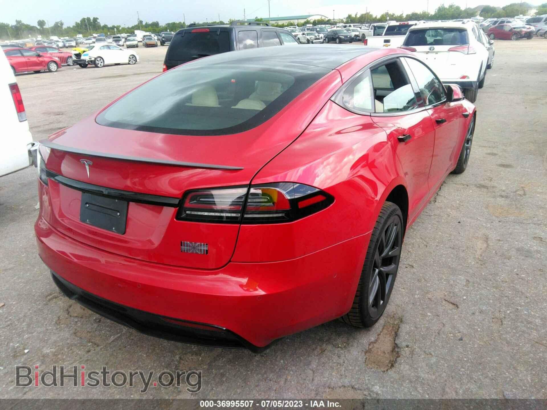 2022 TESLA MODEL S - VIN: 5YJSA1E65NF488041 - Photo 4