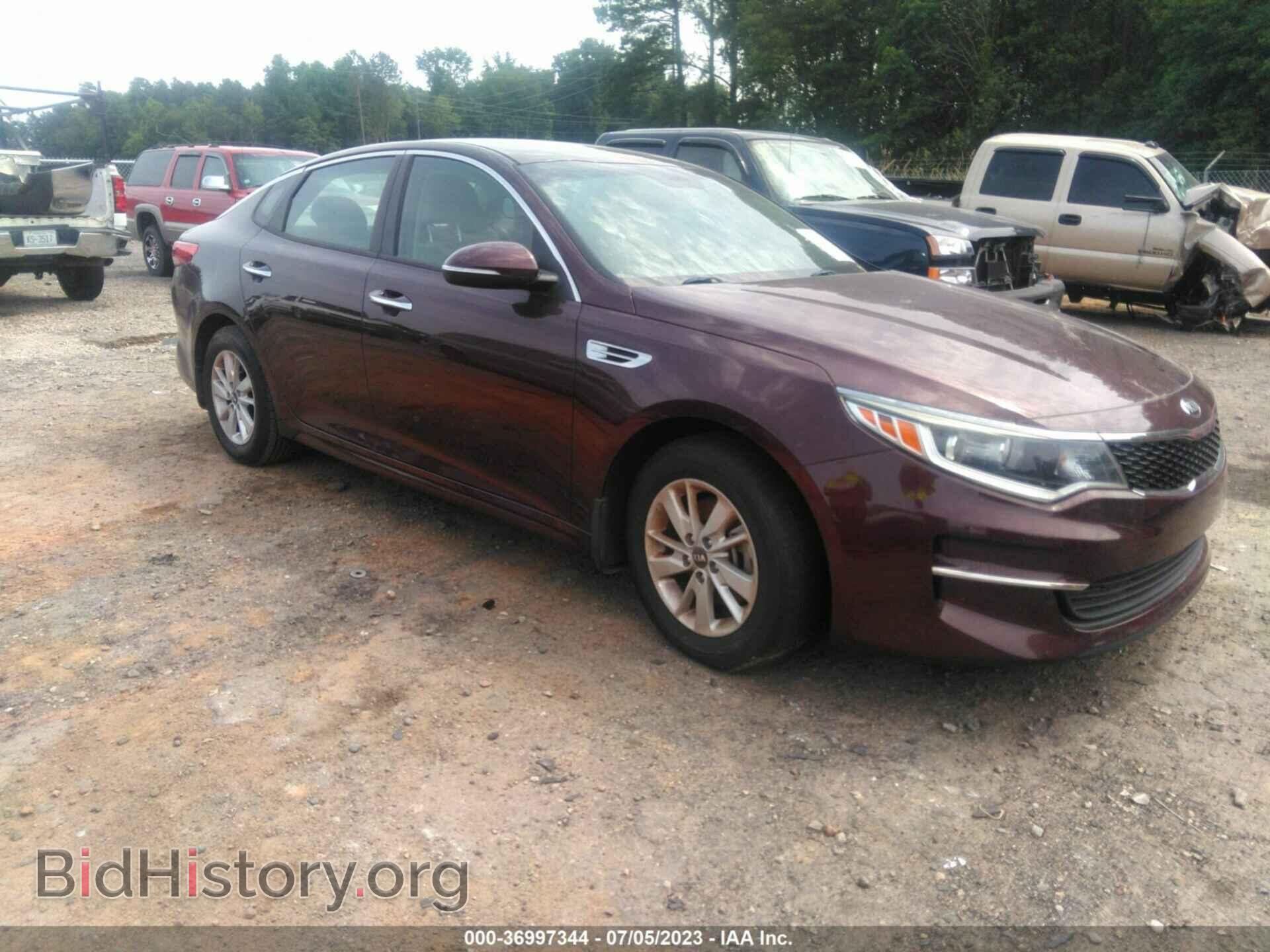 Фотография 5XXGT4L37GG108823 - KIA OPTIMA 2016