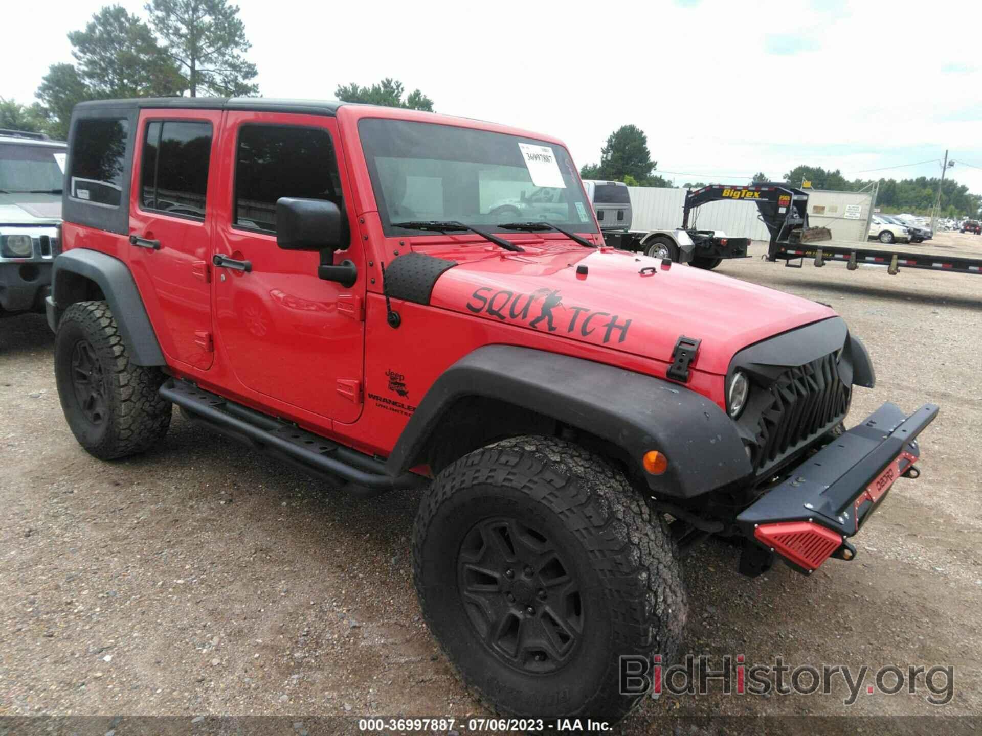 Photo 1C4BJWFGXFL747058 - JEEP WRANGLER UNLIMITED 2015